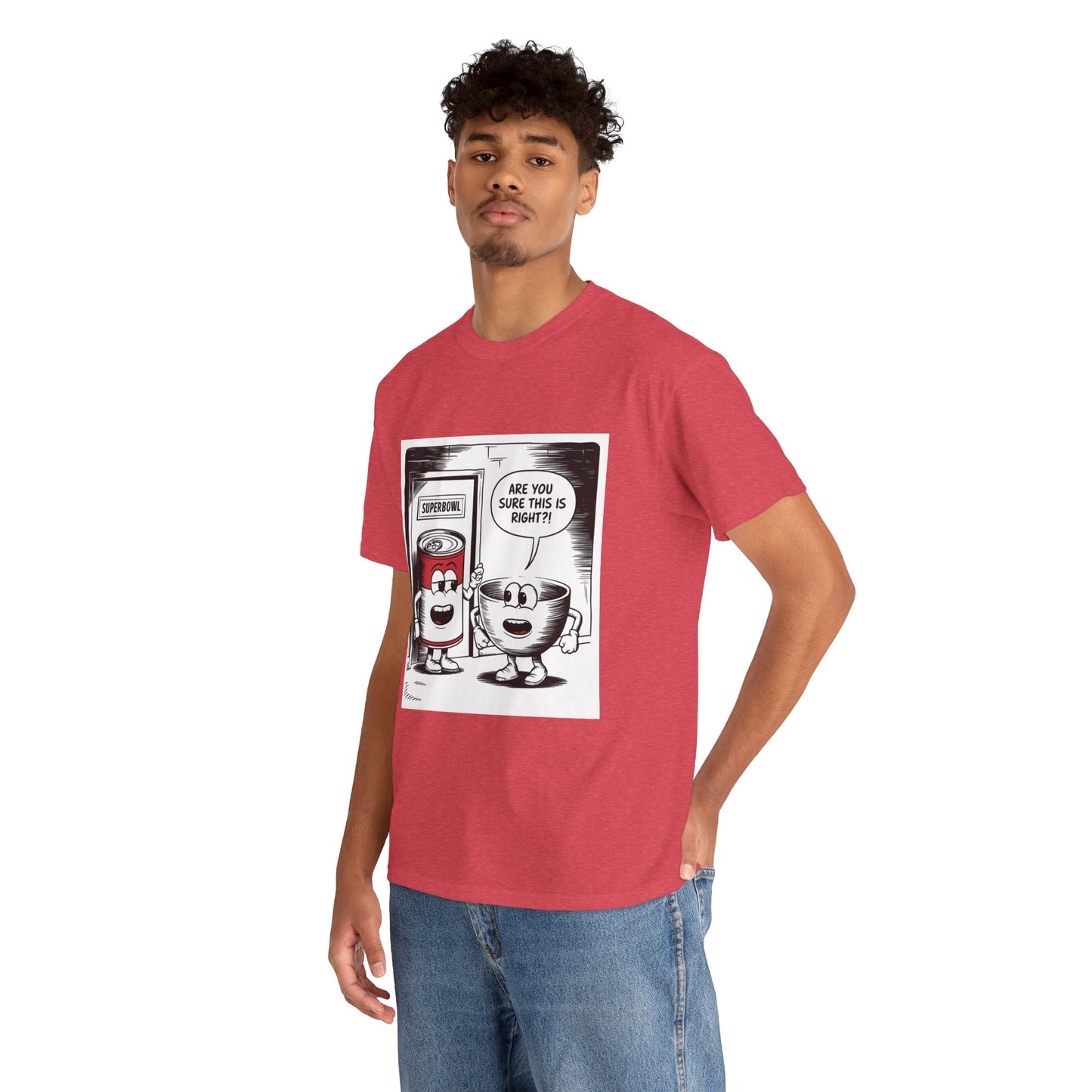 Comic Unisex Tee - Superbowl Design