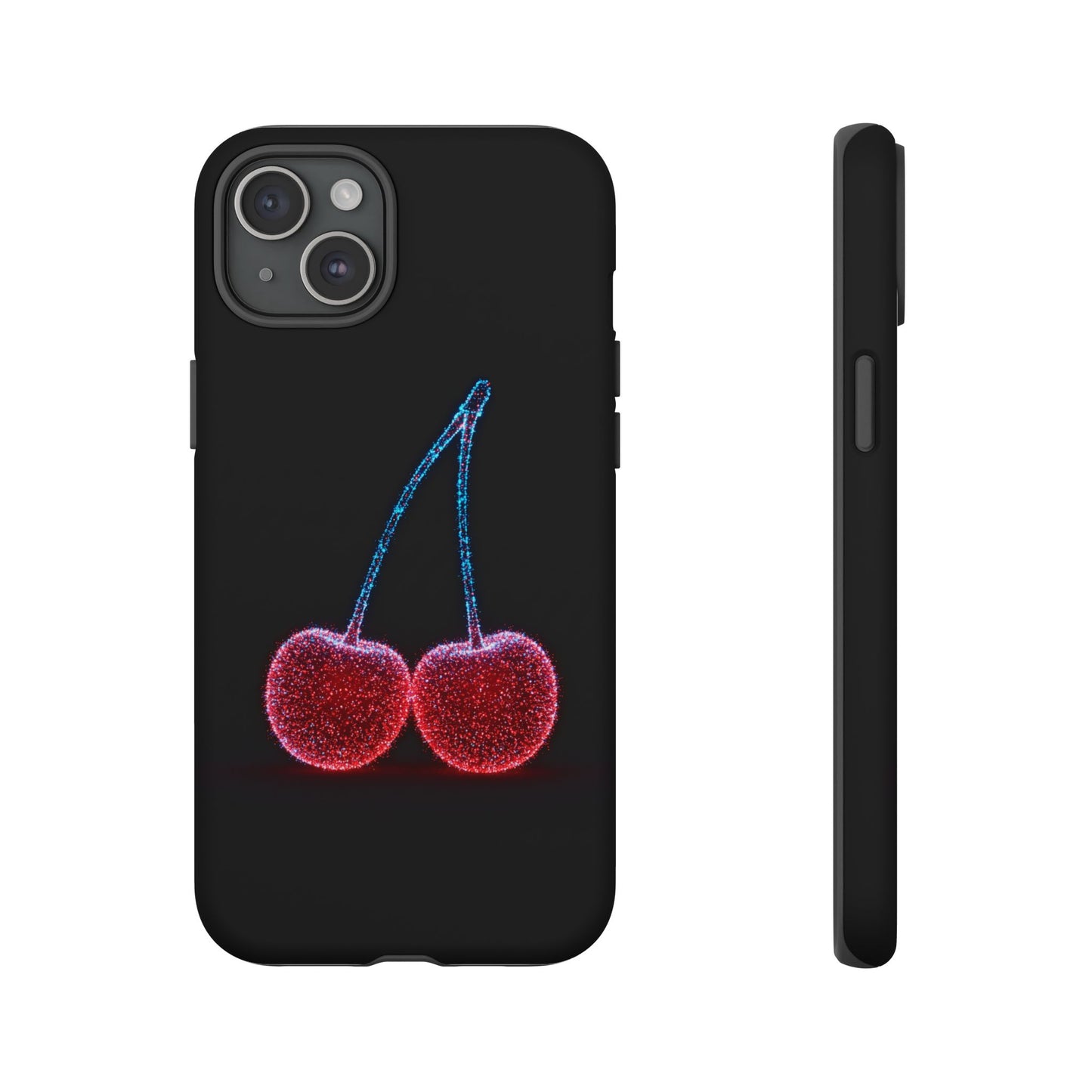 iPhone Case Bioluminescent Cherries Cherry Phone Case Cherry iPhone Case