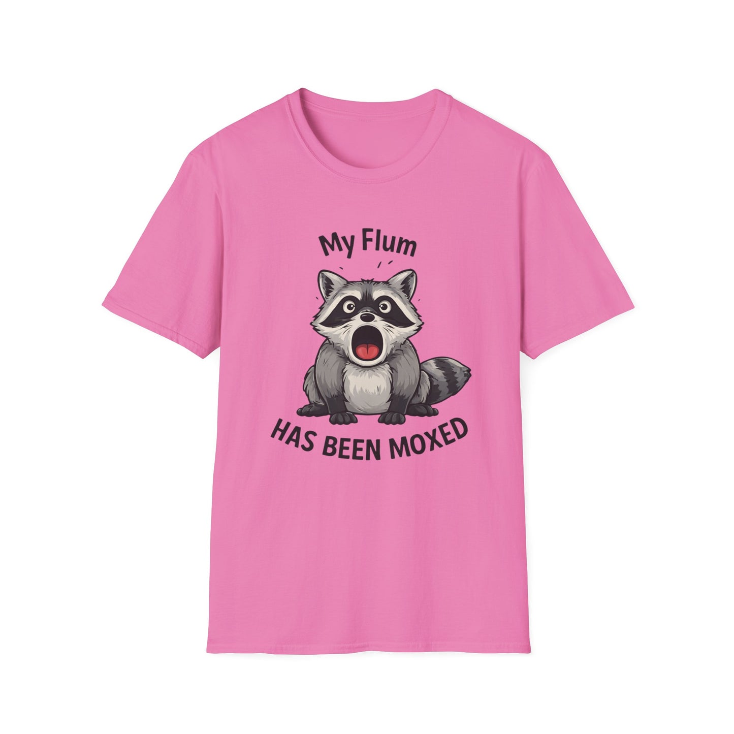 My Flum Has Been Moxed Shirt, Funny Raccoon T Shirt, Flummoxed Word Play Tee, Cute Shocked Raccoon Graphic Tee, Sarcastic Humor Shirt Gift