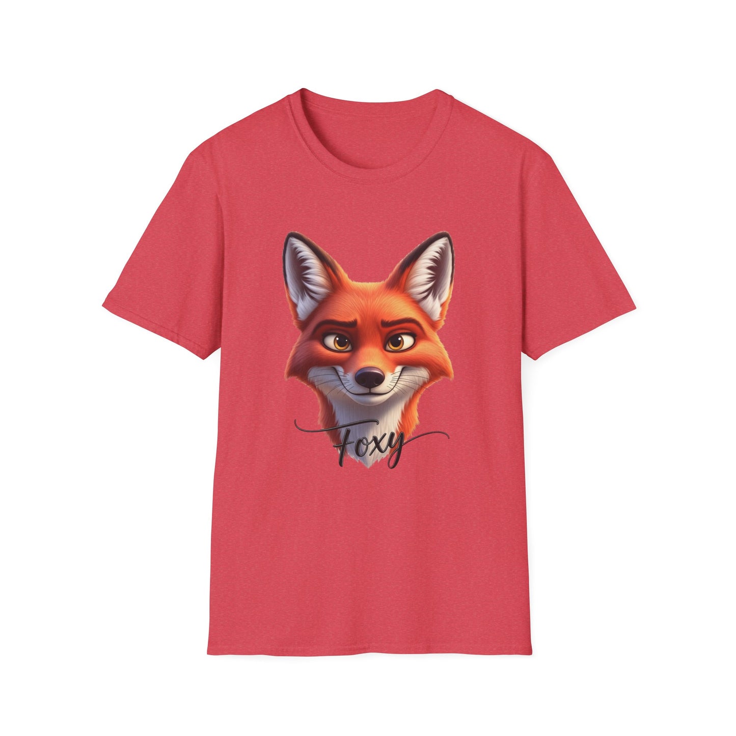 Foxy T-Shirt, Cute Fox Graphic Tee, Animal Lover Shirt, Fun And Confident Top, Playful Pun Gift, Soft Cotton Tee For Everyday Wear