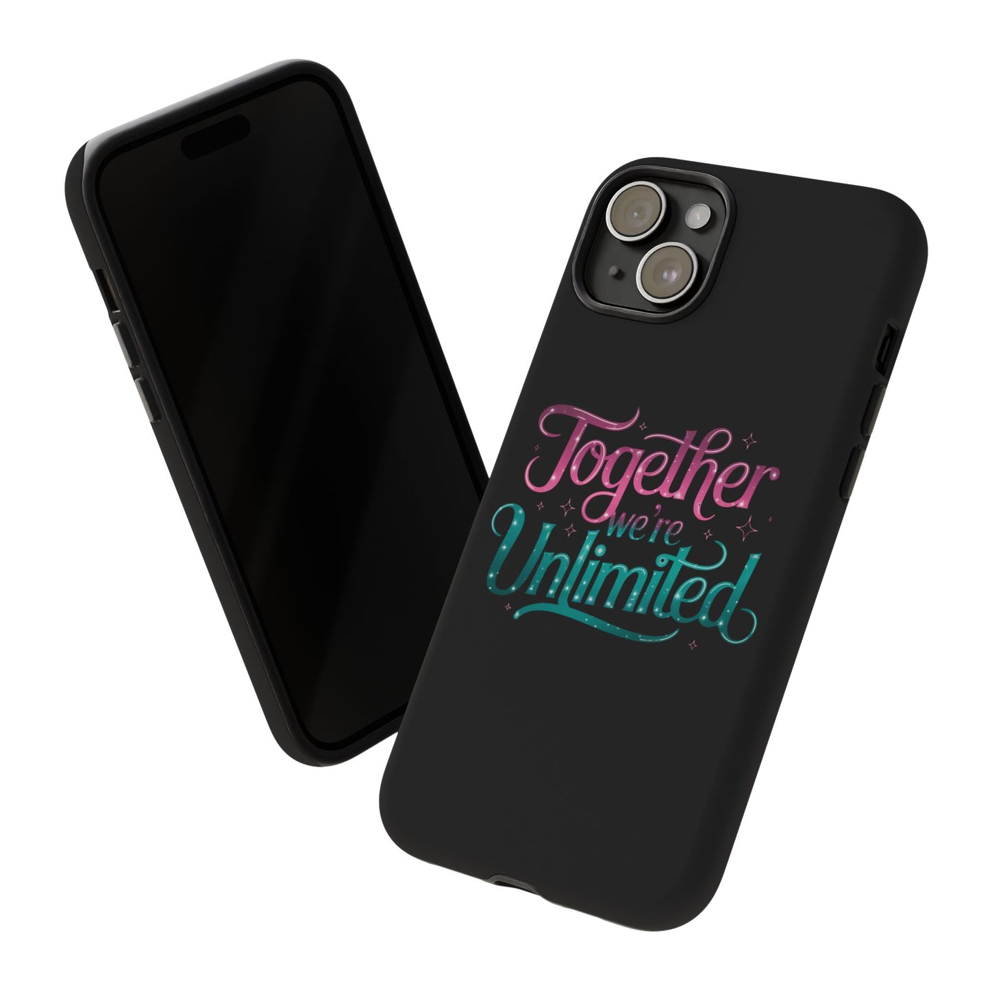 iPhone Case with Musical Quote Together We're Unlimited Musical Phone Case