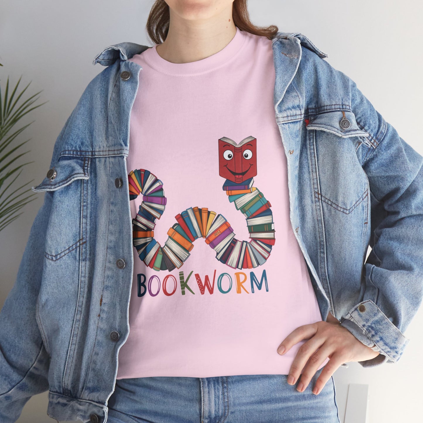 Cute Bookworm Shirt – Funny Reading Lover Tee – Teacher Gift – Kids Book Tee – Unisex Book Nerd Shirt – Book Club Graphic T-Shirt