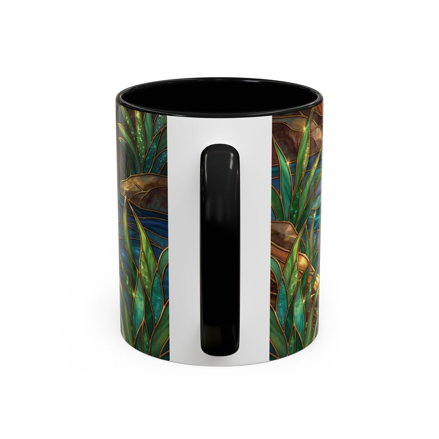 Capybara Coffee Mug, Stained Glass Capybara Mug, Cute Animal Art Mug, Nature Lover Gift, Unique Ceramic Coffee Cup, 11oz 15oz Wildlife Mug