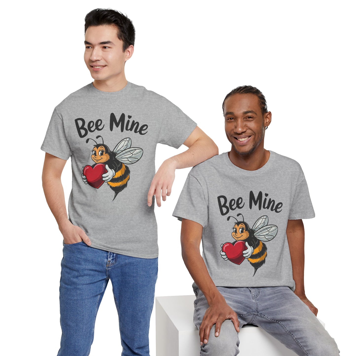 Bee Mine Shirt, Cute Valentine Shirt, Bee Love T Shirt, Funny Valentine Pun Tee, Heart Bee Graphic Shirt, Valentine Gift