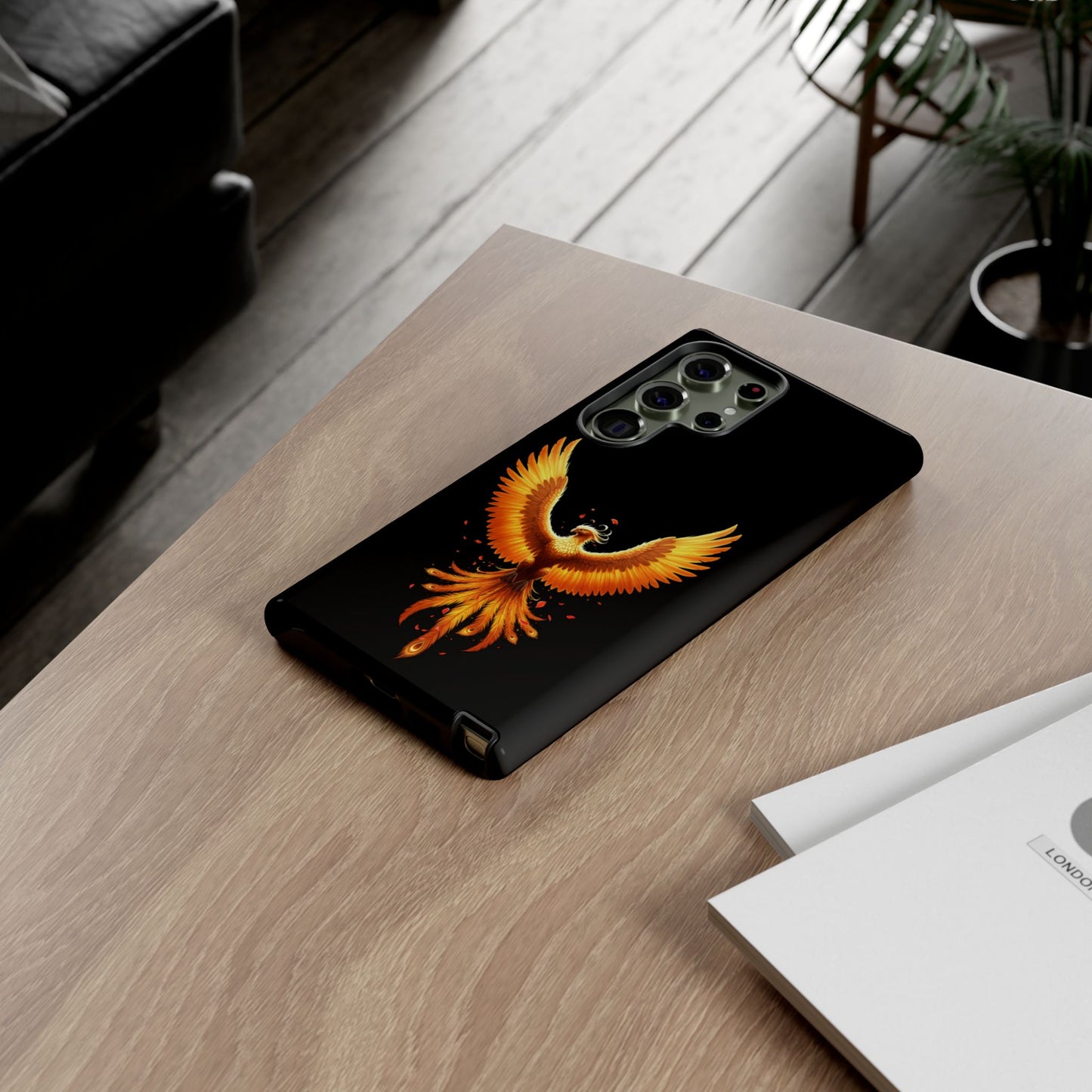 Samsung Case with Phoenix Design