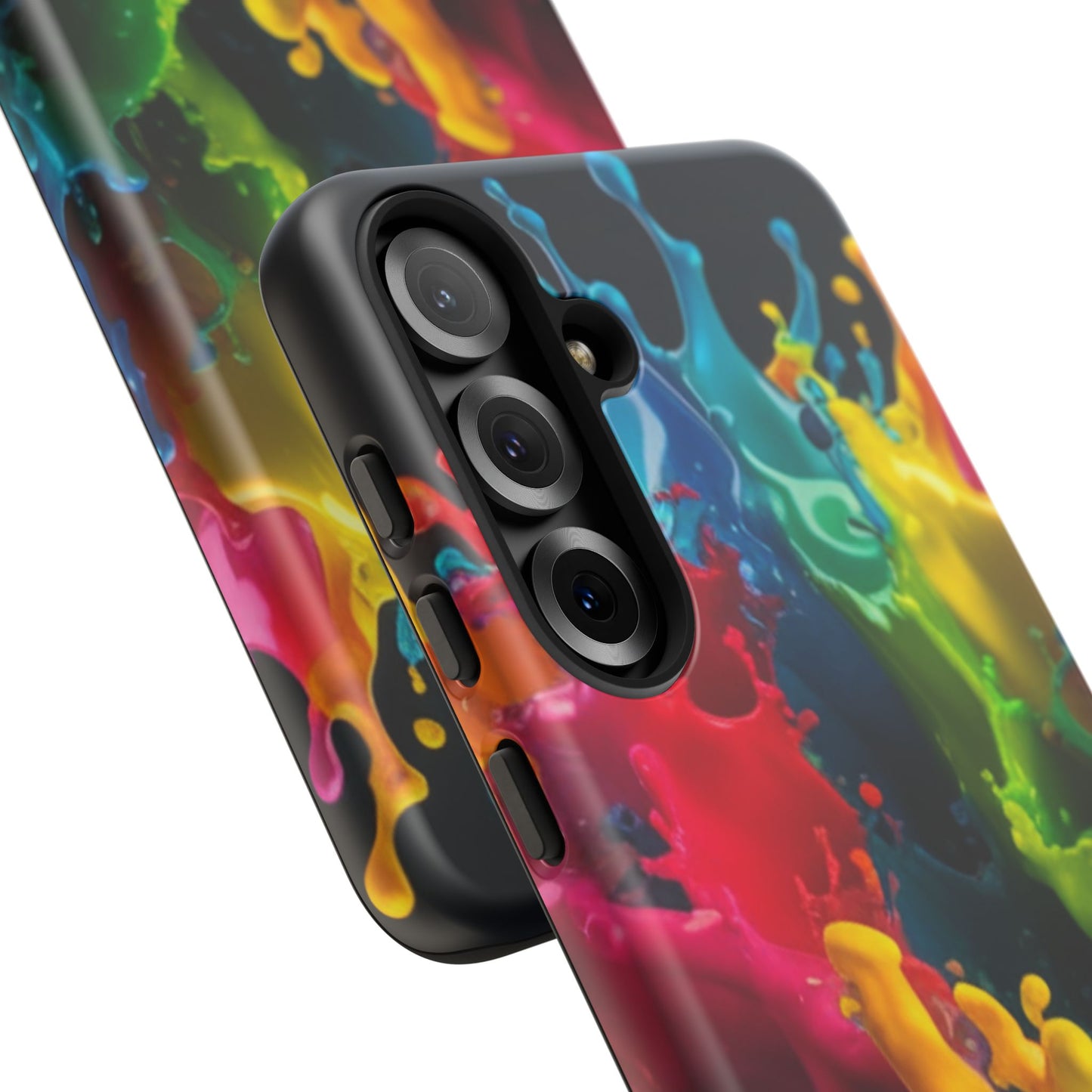 Vibrant Splash Samsung Phone Case - Tough Spectrum Splash Samsung Case