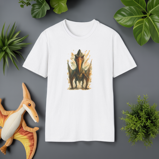 Quetzalcoatlus Pterosaur Tee - Prehistoric Flying Reptile Shirt, Dinosaur Lover Gift, Paleontology Art Unisex T-Shirt