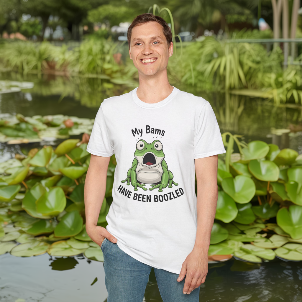 My Bams Have Been Boozled Shirt, Funny Frog T Shirt, Meme Frog Shirt, Bamboozled Tee, Sarcastic Humor Shirt, Frog Meme Gift
