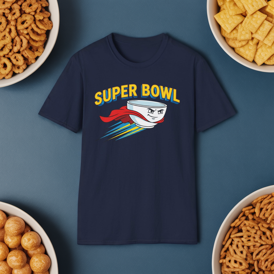 Super Bowl Shirt, Funny Super Bowl T Shirt, Football Party Shirt, Game Day Tee, Bowl Pun Shirt, Super Bowl Party Shirt, Unisex Graphic Tee