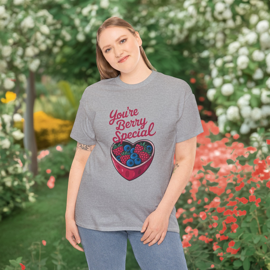 You’re Berry Special Shirt, Cute Valentine Shirt, Berry Pun T Shirt, Fruit Heart Graphic Tee, Valentine Gift Shirt, Love Pun Tee