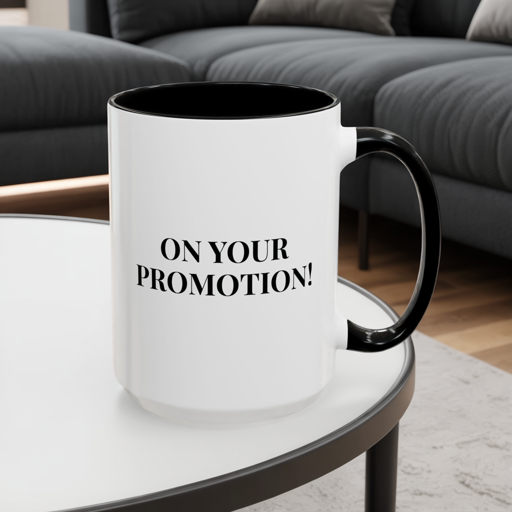 Personalized Congrats Mug, Custom Graduation Gift, Promotion Coffee Cup, New Dad Present, Teacher Appreciation Gift, Custom Name Cups