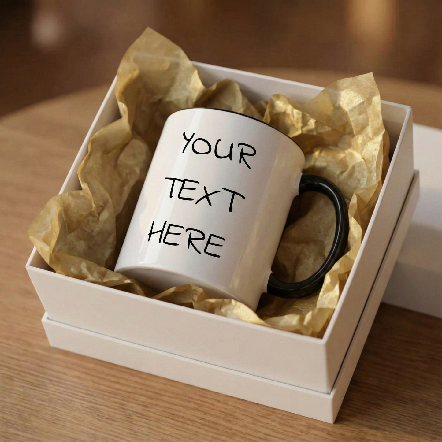 Personalized Teacher Mug, Best Teacher Ever Gift, Custom Educator Coffee Cup, 3D Gold Balloon Design, Teacher Appreciation Present