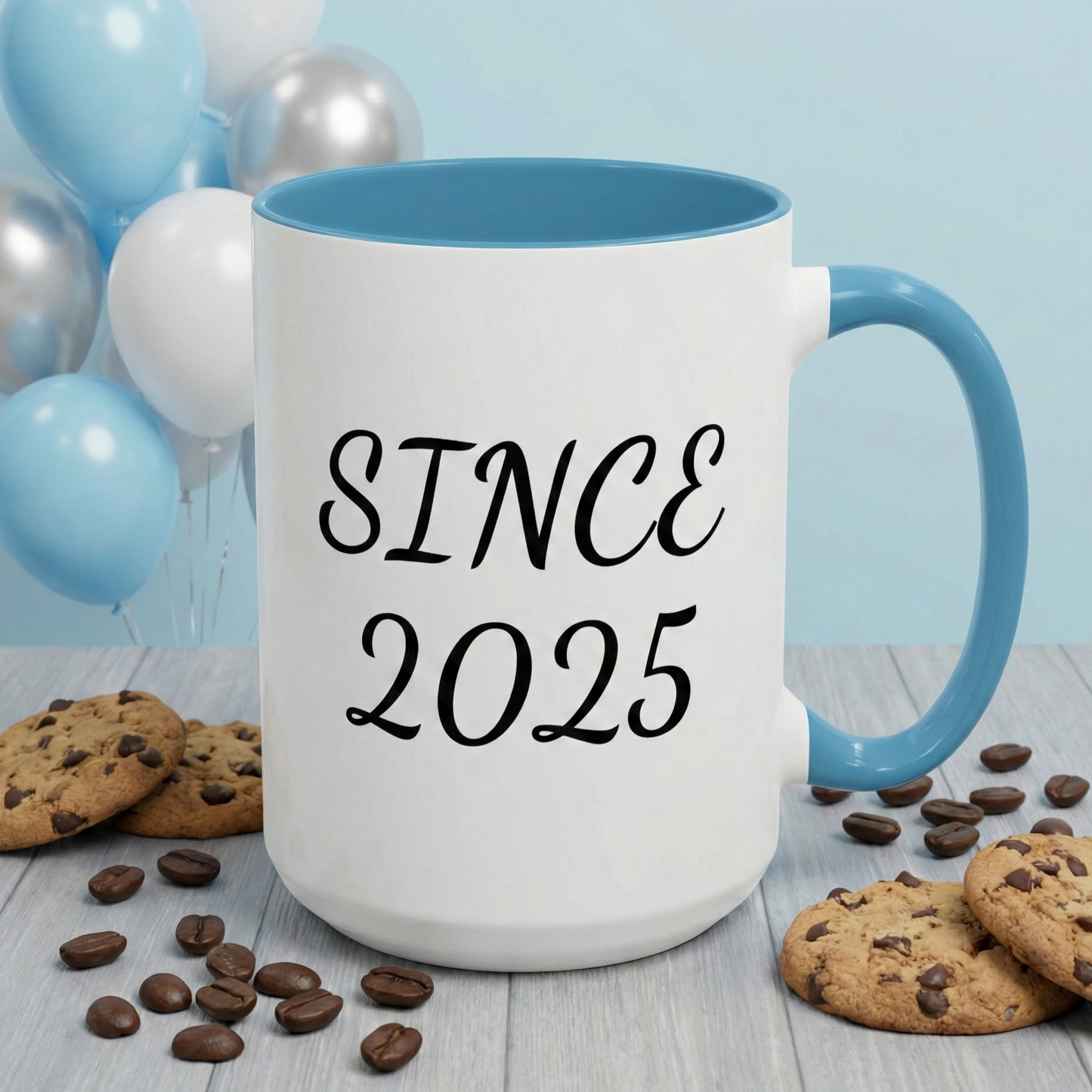 Personalized Mom Mug, Best Mom Ever Gift, Custom Name Coffee Cup, 3D Balloon Design, Mothers Day Gift, New Mom Gift 2025, Custom Mug