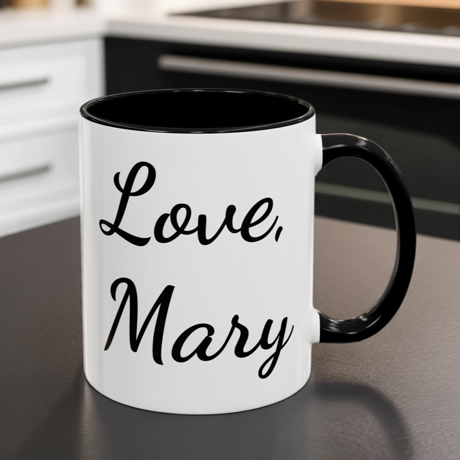 Personalized Mom Mug, Best Mom Ever Gift, Custom Name Coffee Cup, 3D Balloon Design, Mothers Day Gift, New Mom Gift 2025, Custom Mug