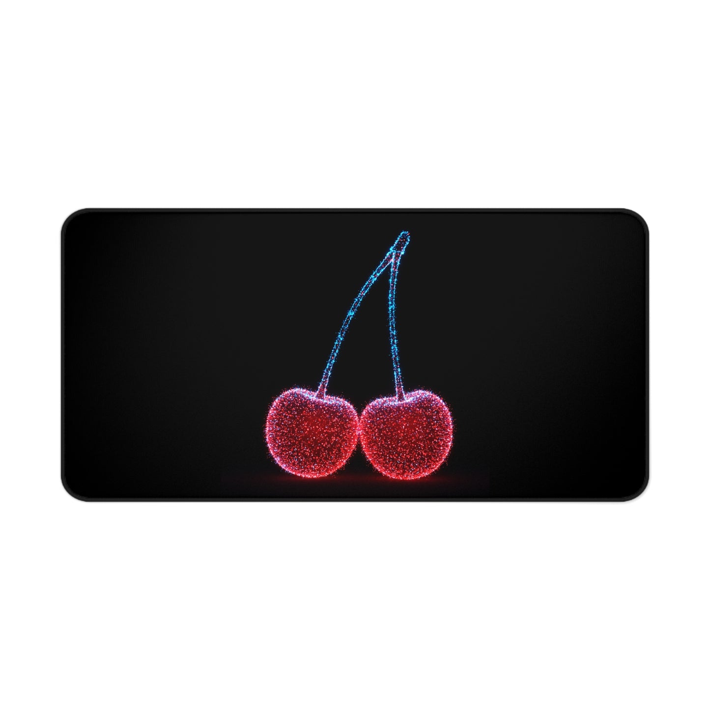 Desk Mat Sparkling Cherries Mouse Pad for Vibrant Workspaces Cherry Decor Cherry Mouse Pad