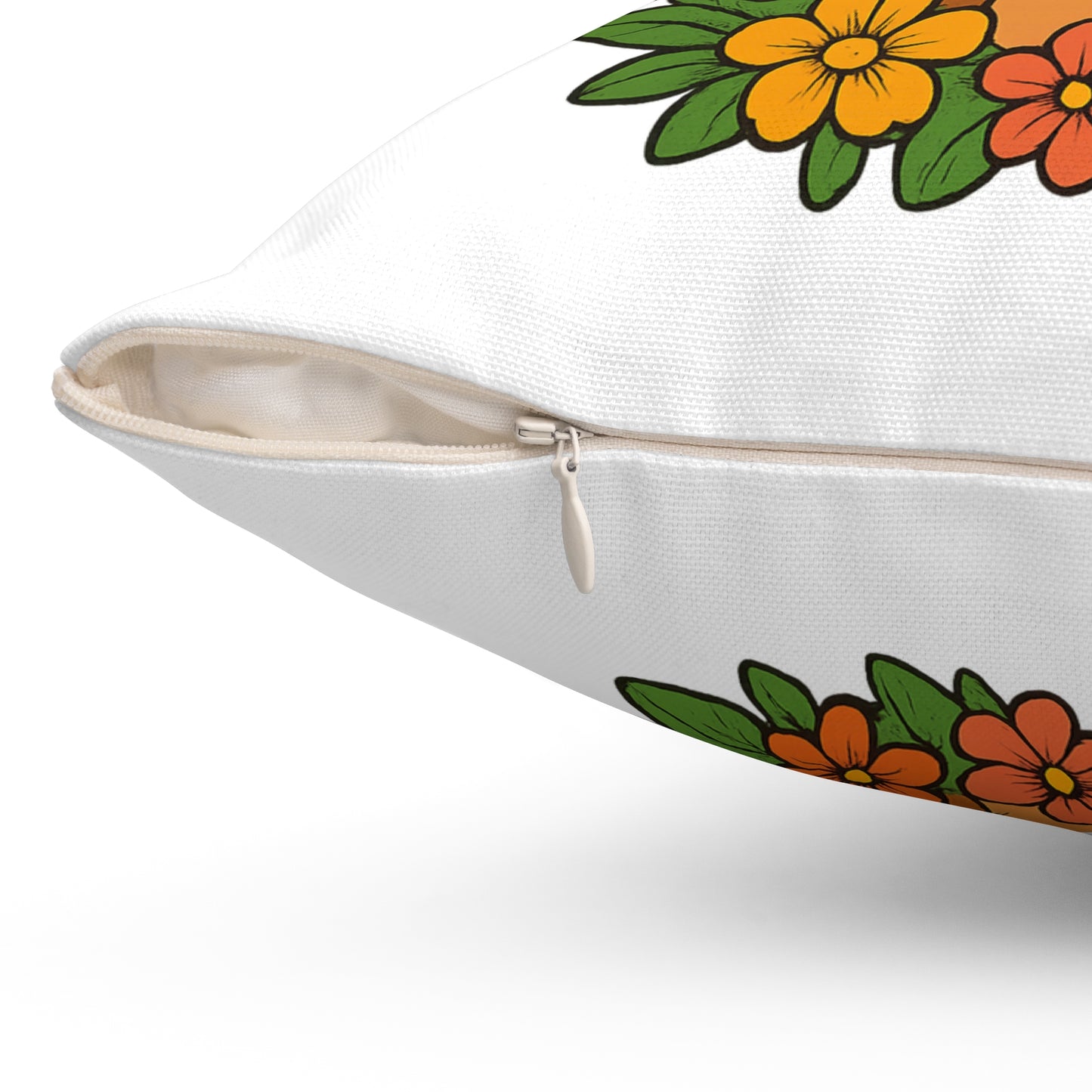 Whimsical Deer Pillow with Floral Design, Cozy Decor for Home, Oh Deer! Accent Cushion, Gift for Nature Lovers, Fall Decor