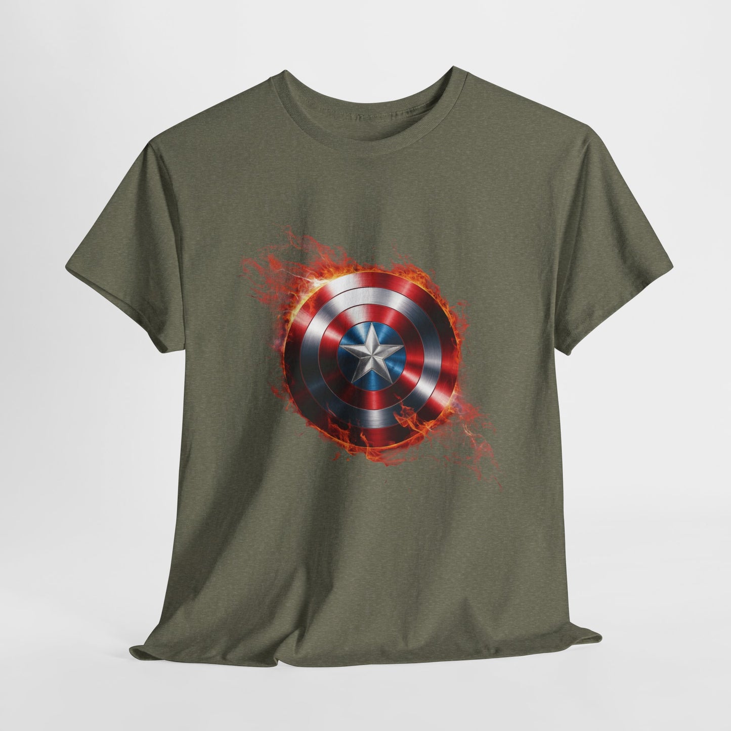 Captain America Flame Tee
