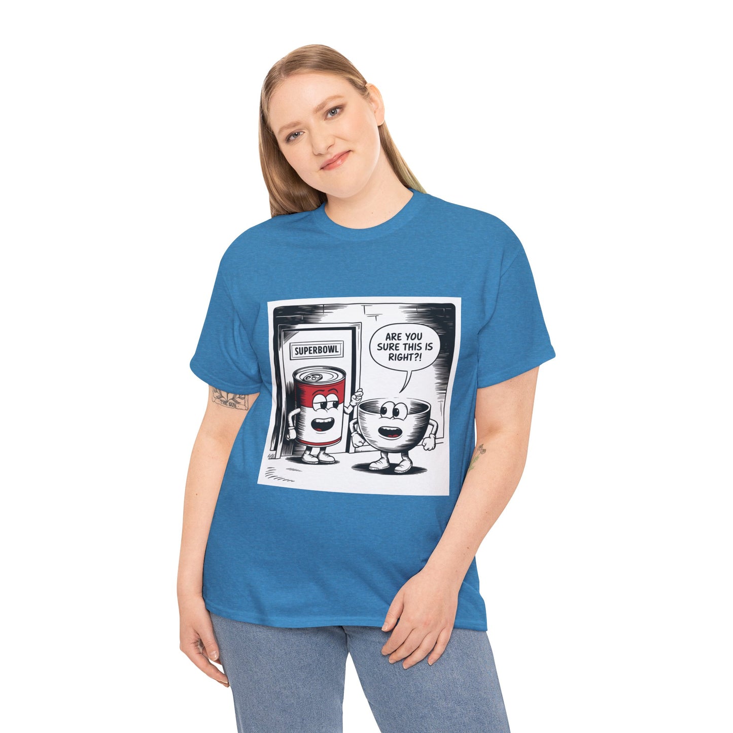 Comic Unisex Tee - Superbowl Design