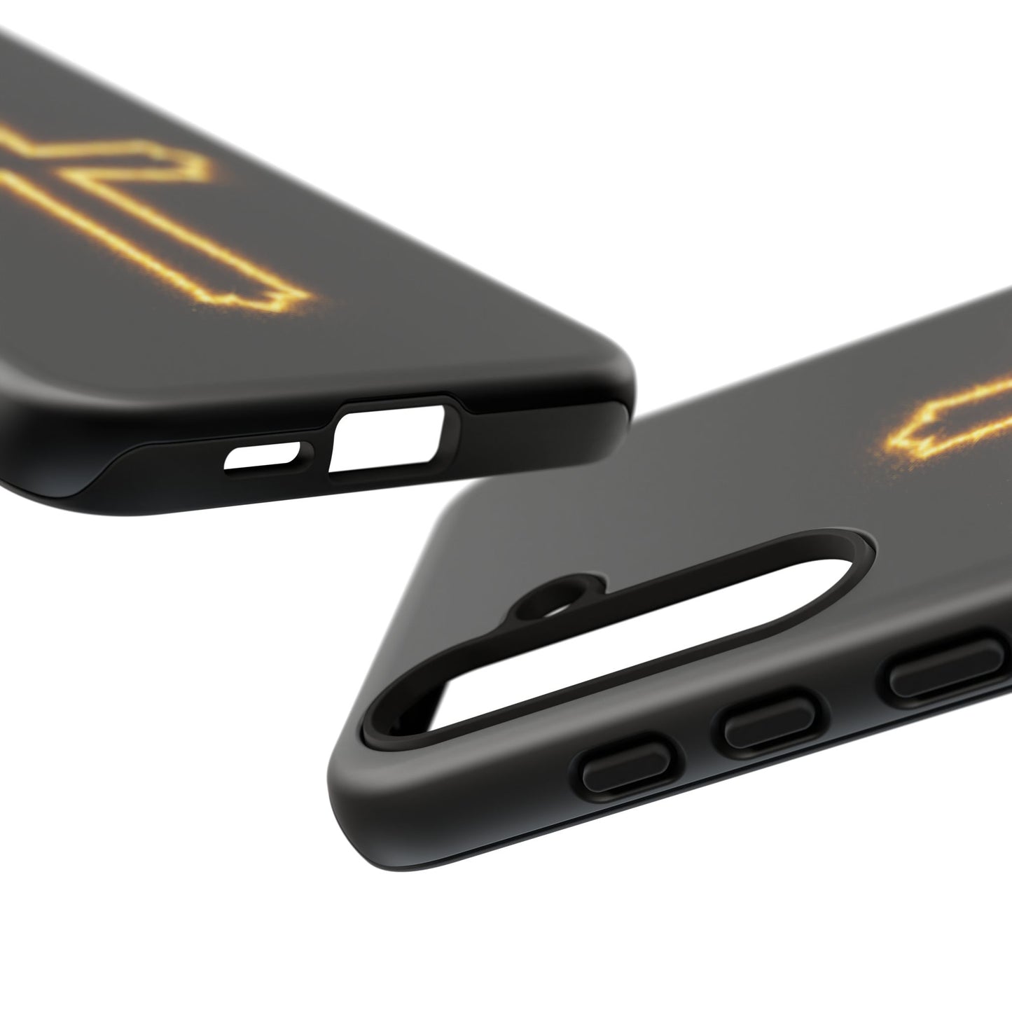 Glow-in-the-Dark Cross Samsung Phone Case - Tough Samsung Cases for Faithful Protection