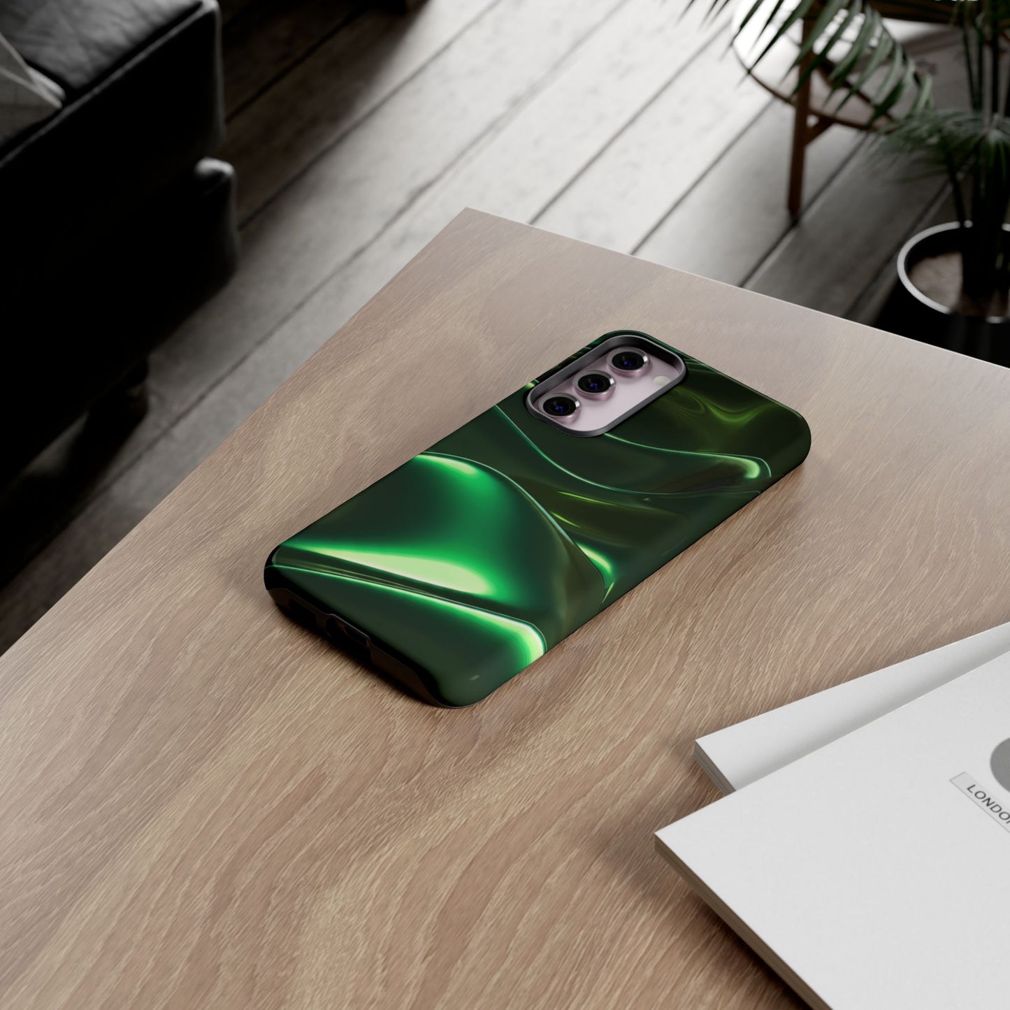 Green Metallic Phone Case