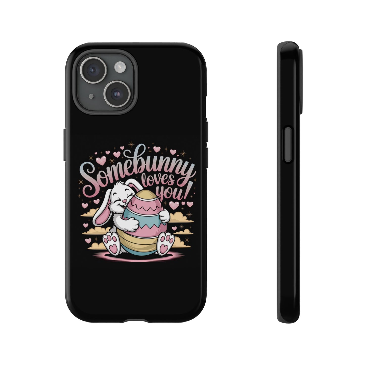 iPhone Case Somebunny Loves You Easter Bunny Easter Phone Case