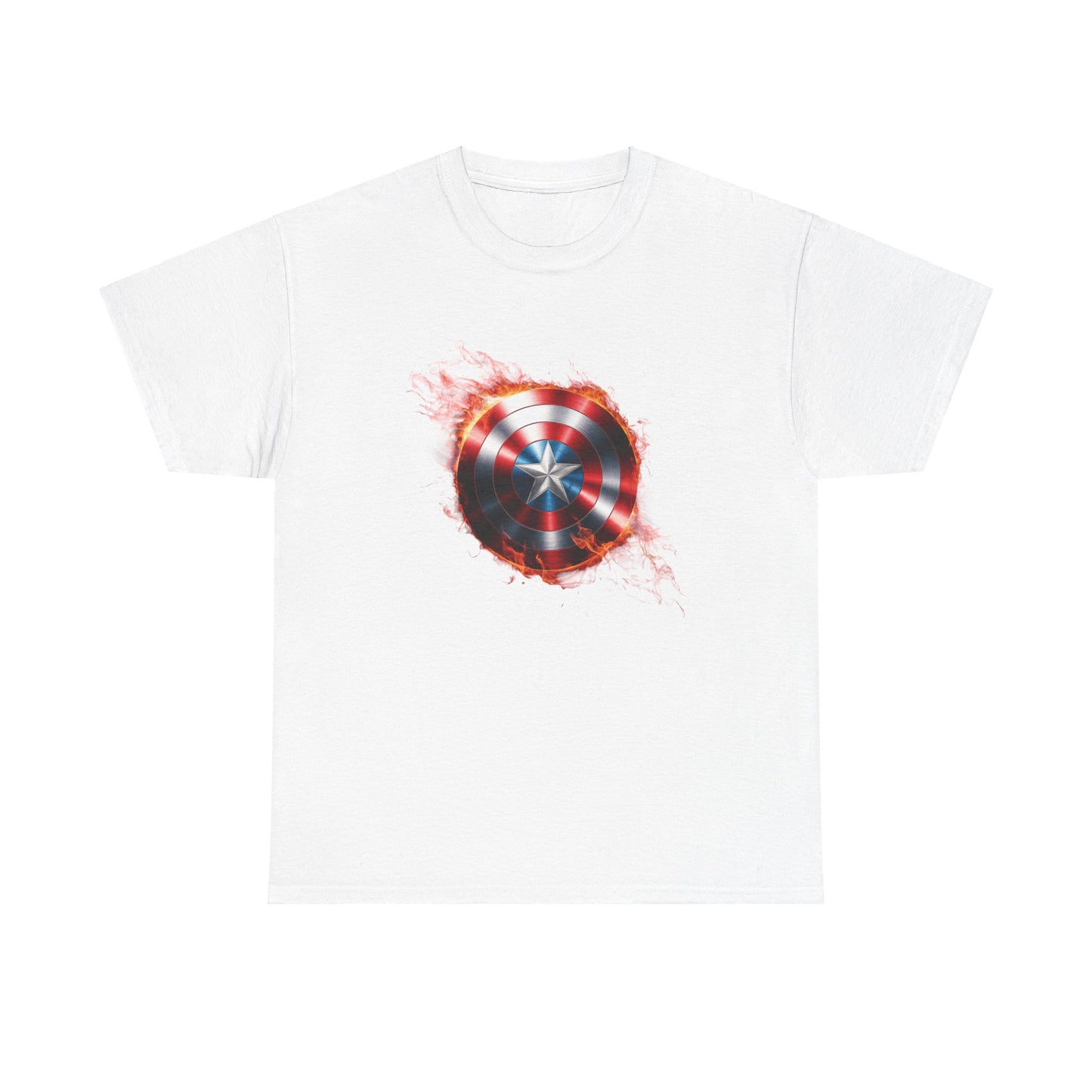 Captain America Flame Tee