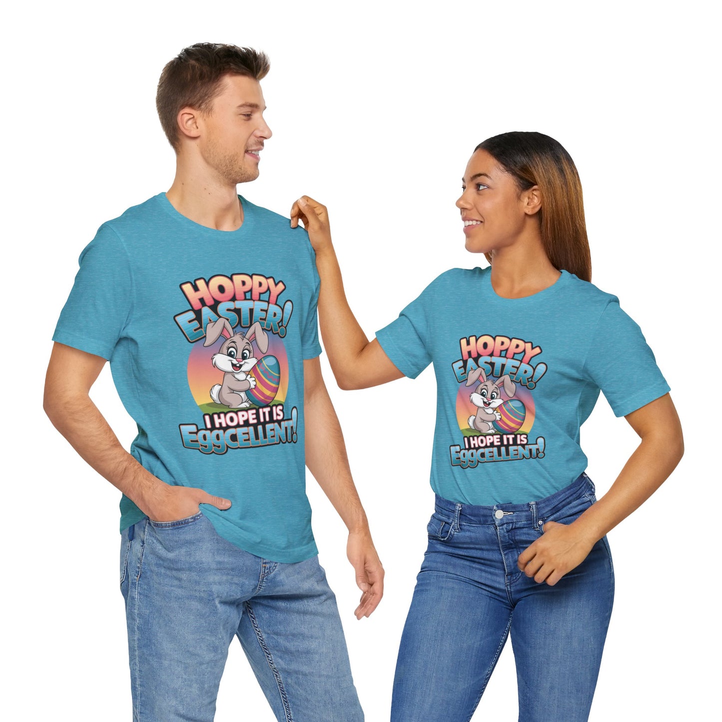 Happy Easter Unisex Tee Easter Shirt Easter Bunny T Shirt Easter Apparel Easter Bunny Outfit