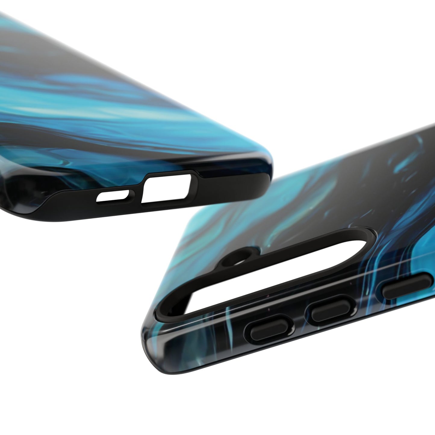 Samsung Galaxy Blue Splash Phone Case