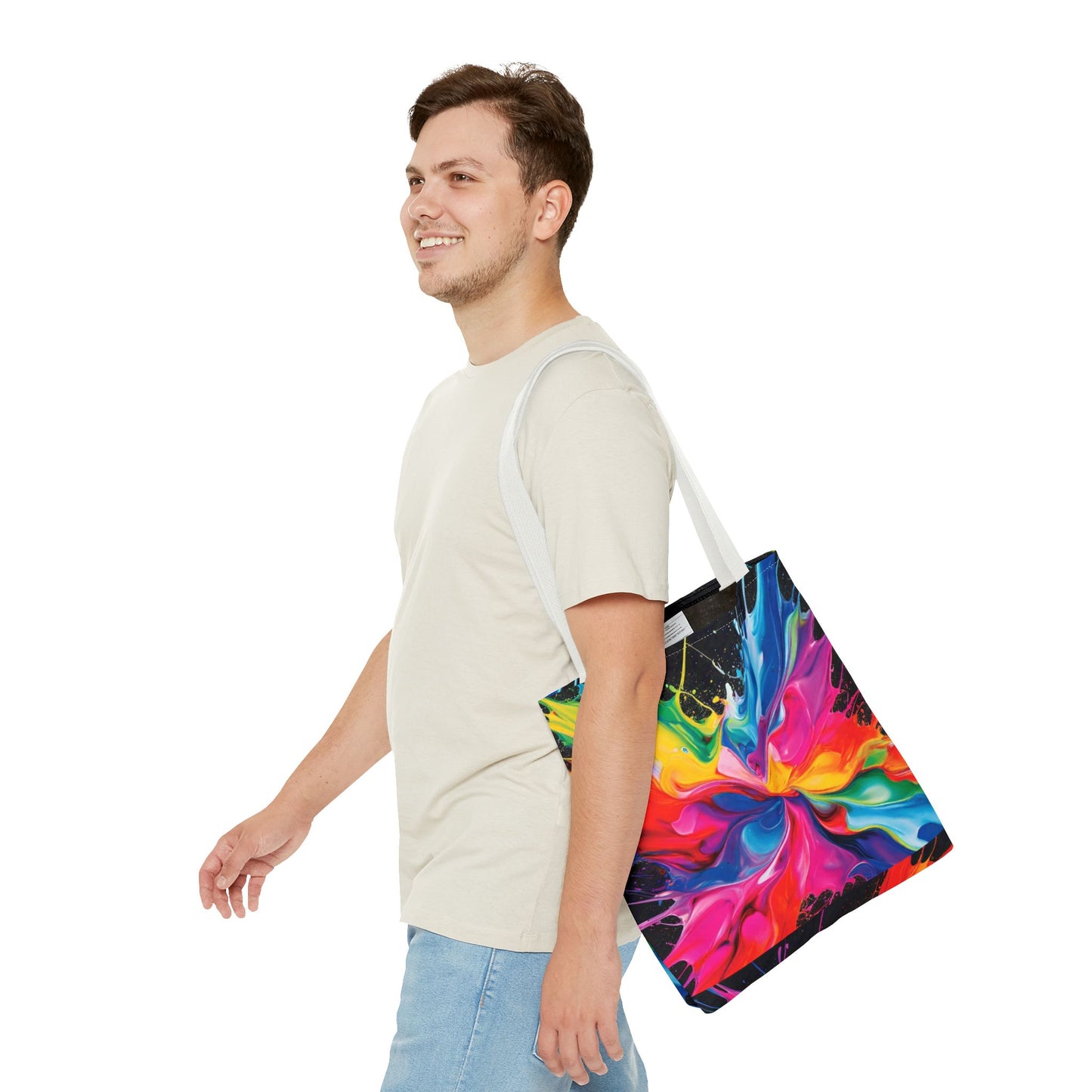 Vibrant Splash Tote Bag