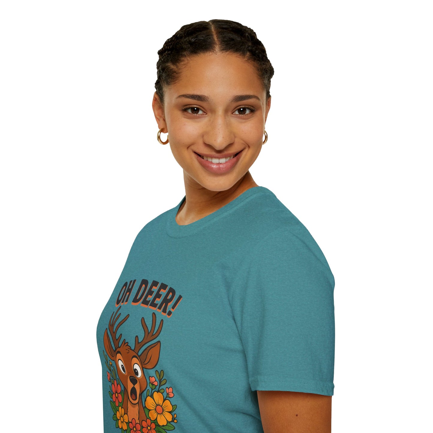 Oh Deer T-Shirt Animal Apparel Wildlife shirt Deer Tee Gift for Animal Lovers