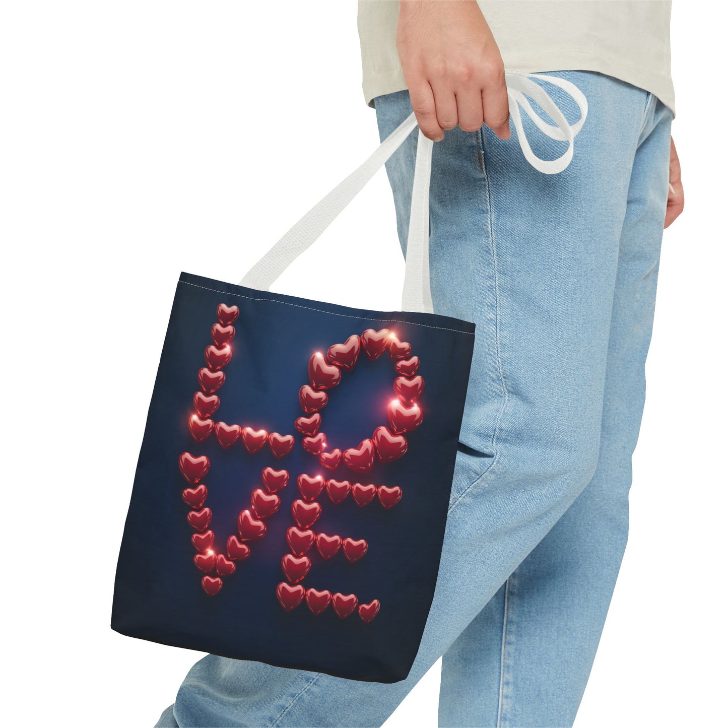 Love Hearts Tote Bag