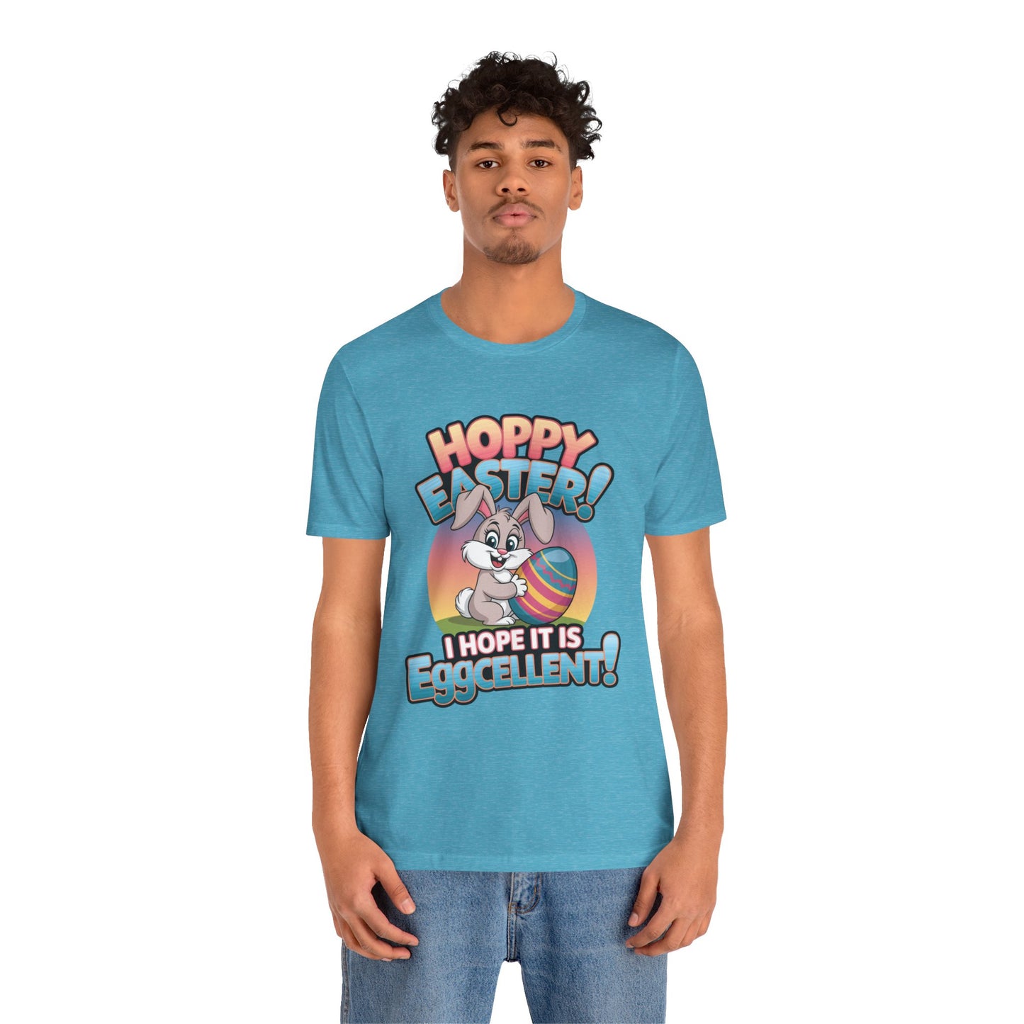 Happy Easter Unisex Tee Easter Shirt Easter Bunny T Shirt Easter Apparel Easter Bunny Outfit