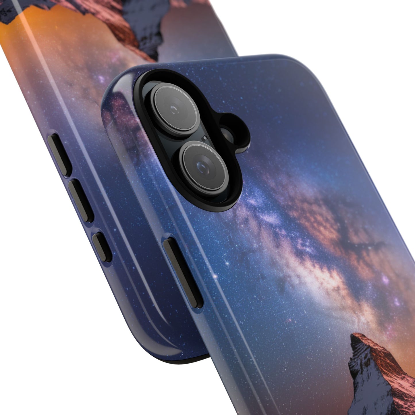 iPhone Case Mountain Top and Milky Way Nature Phone Case Unique Gift