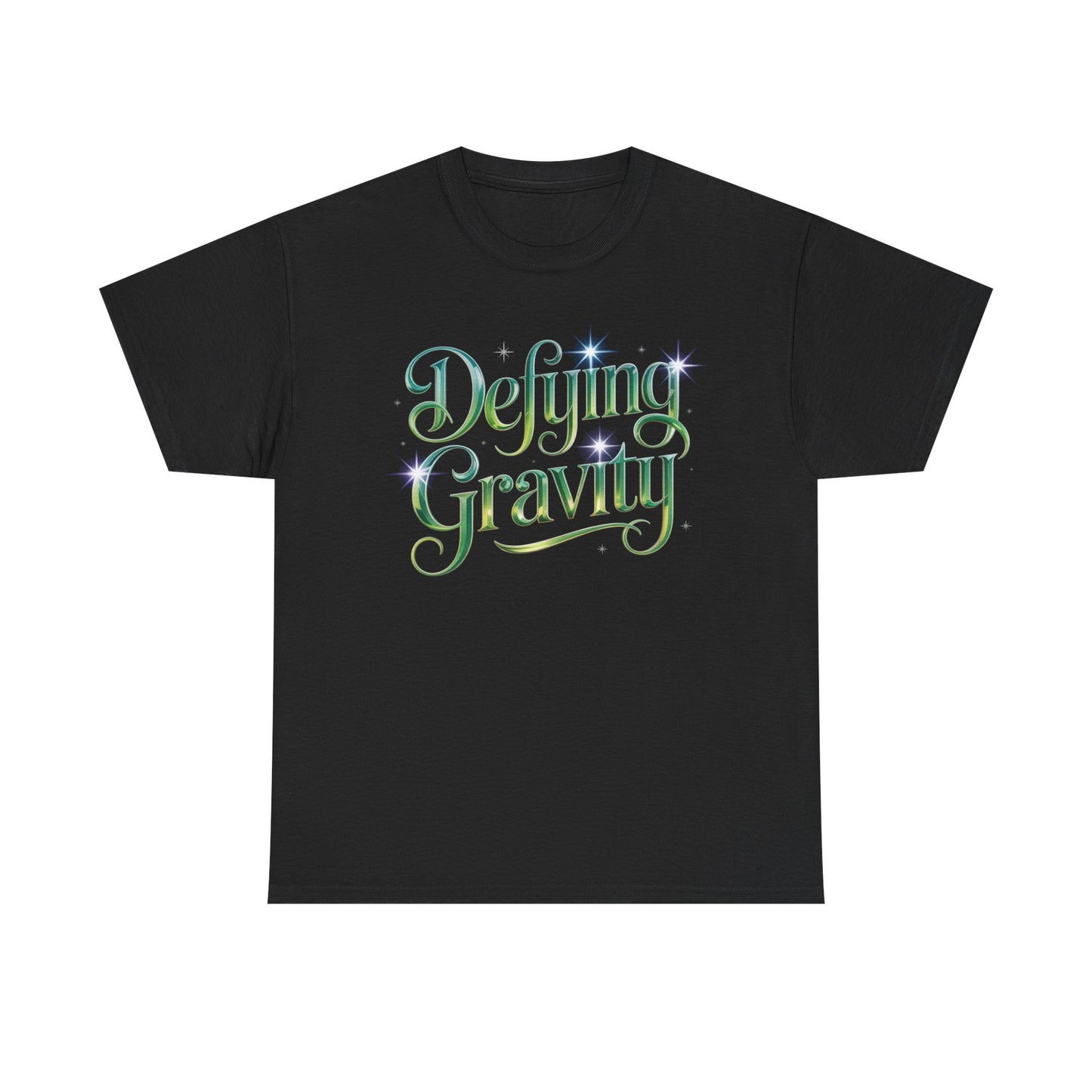 Defying Gravity Wicked Musical Quote Tee – Broadway Fan Shirt, Inspirational Wizard of Oz Graphic Tee, Musical Theatre Unisex T-Shirt
