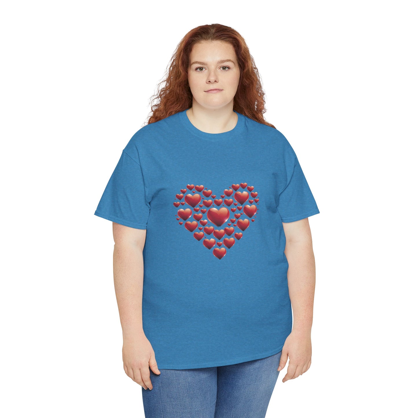 Heart Of Hearts Shirt, Minimal Valentine Shirt, Red Heart Graphic Tee, Love Aesthetic T Shirt, Valentine Gift Shirt