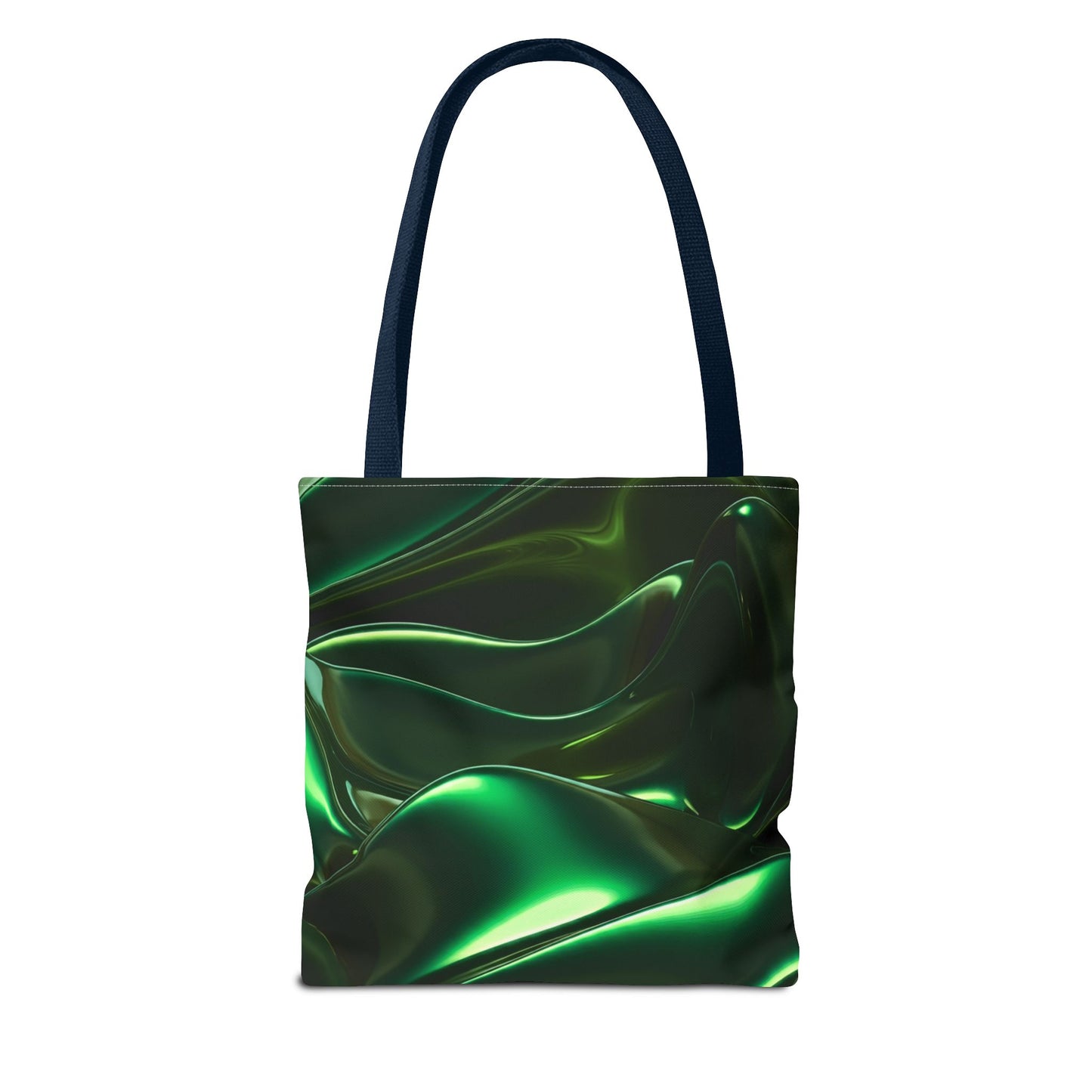 Green Metallic Tote Bag