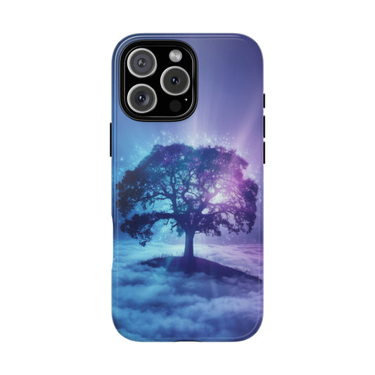 iPhone Case with Dreamy Tree Design