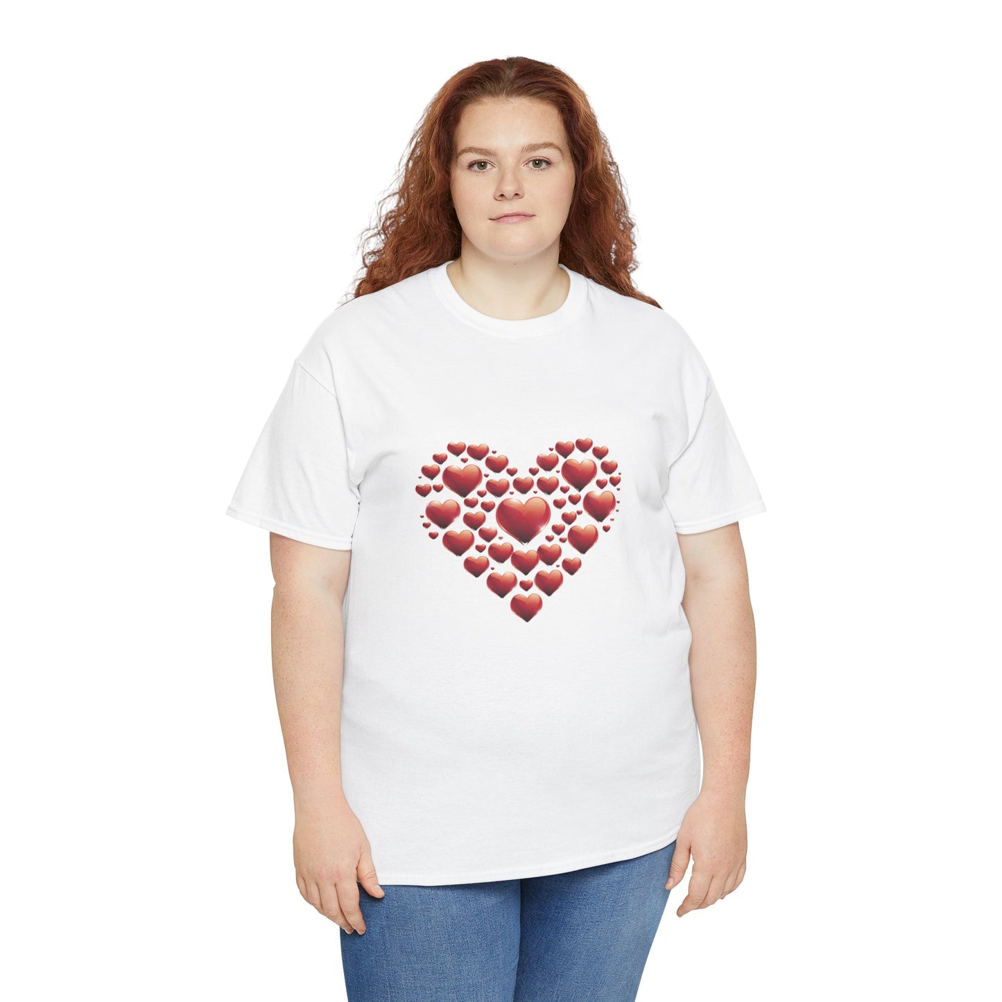 Heart Of Hearts Shirt, Minimal Valentine Shirt, Red Heart Graphic Tee, Love Aesthetic T Shirt, Valentine Gift Shirt