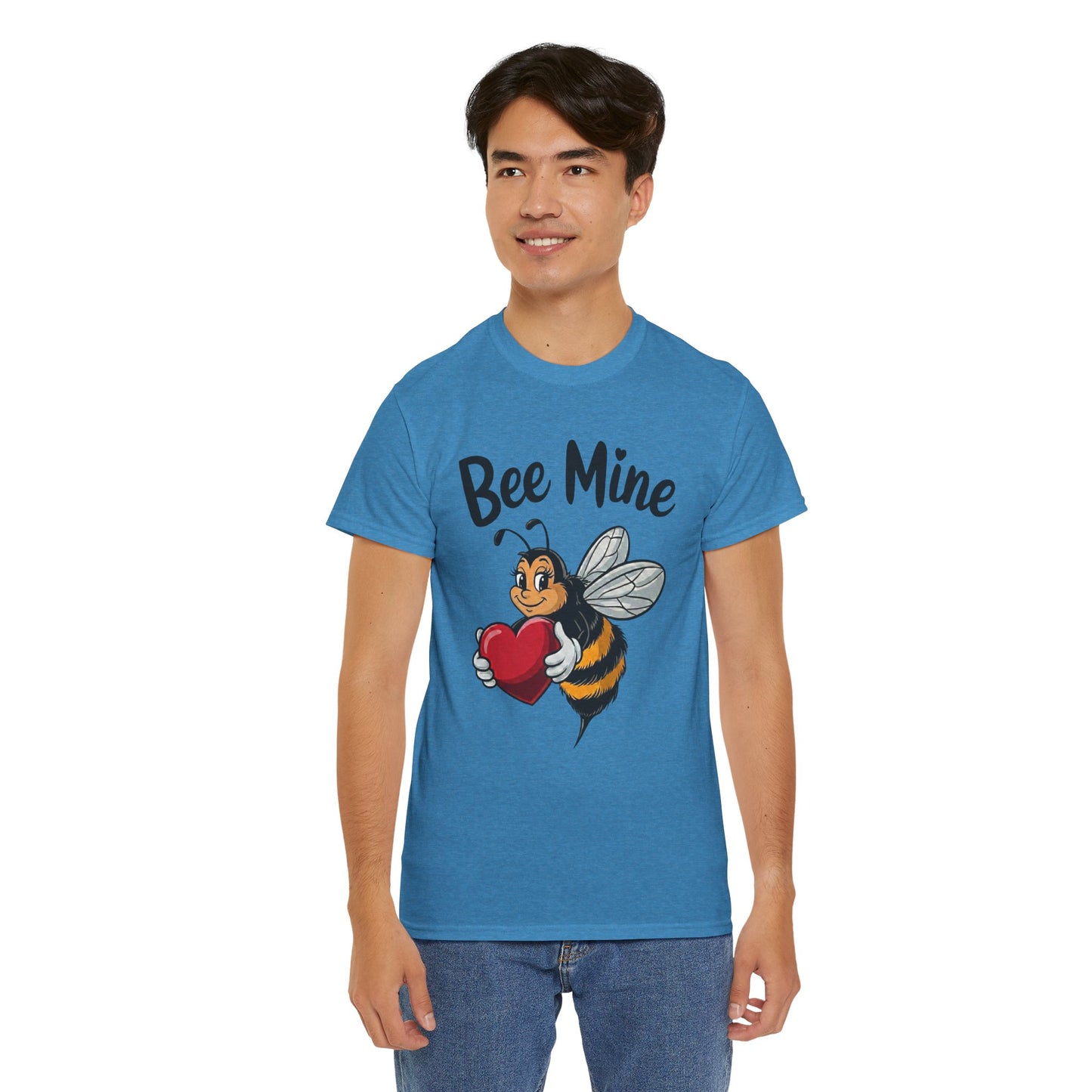 Bee Mine Shirt, Cute Valentine Shirt, Bee Love T Shirt, Funny Valentine Pun Tee, Heart Bee Graphic Shirt, Valentine Gift