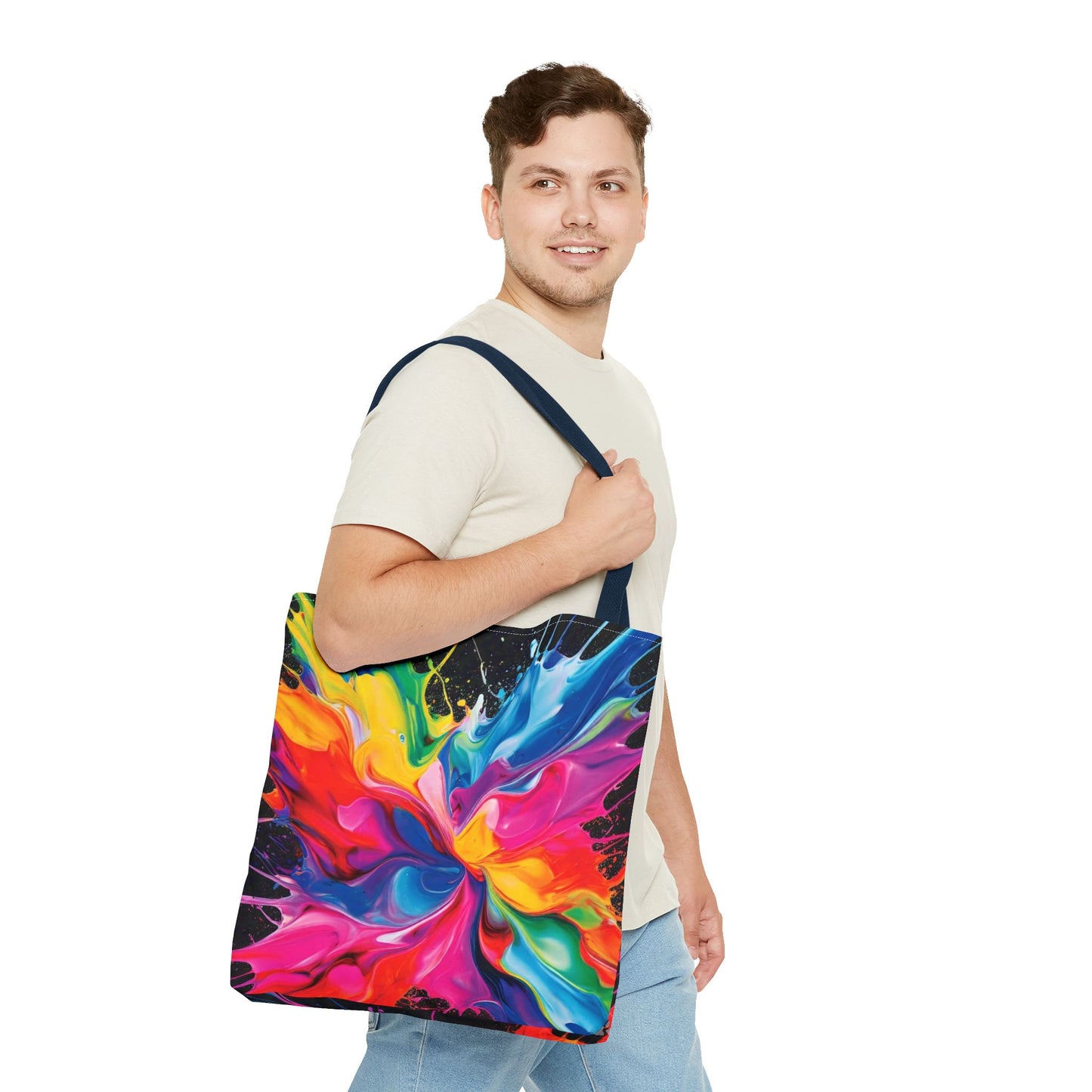 Vibrant Splash Tote Bag