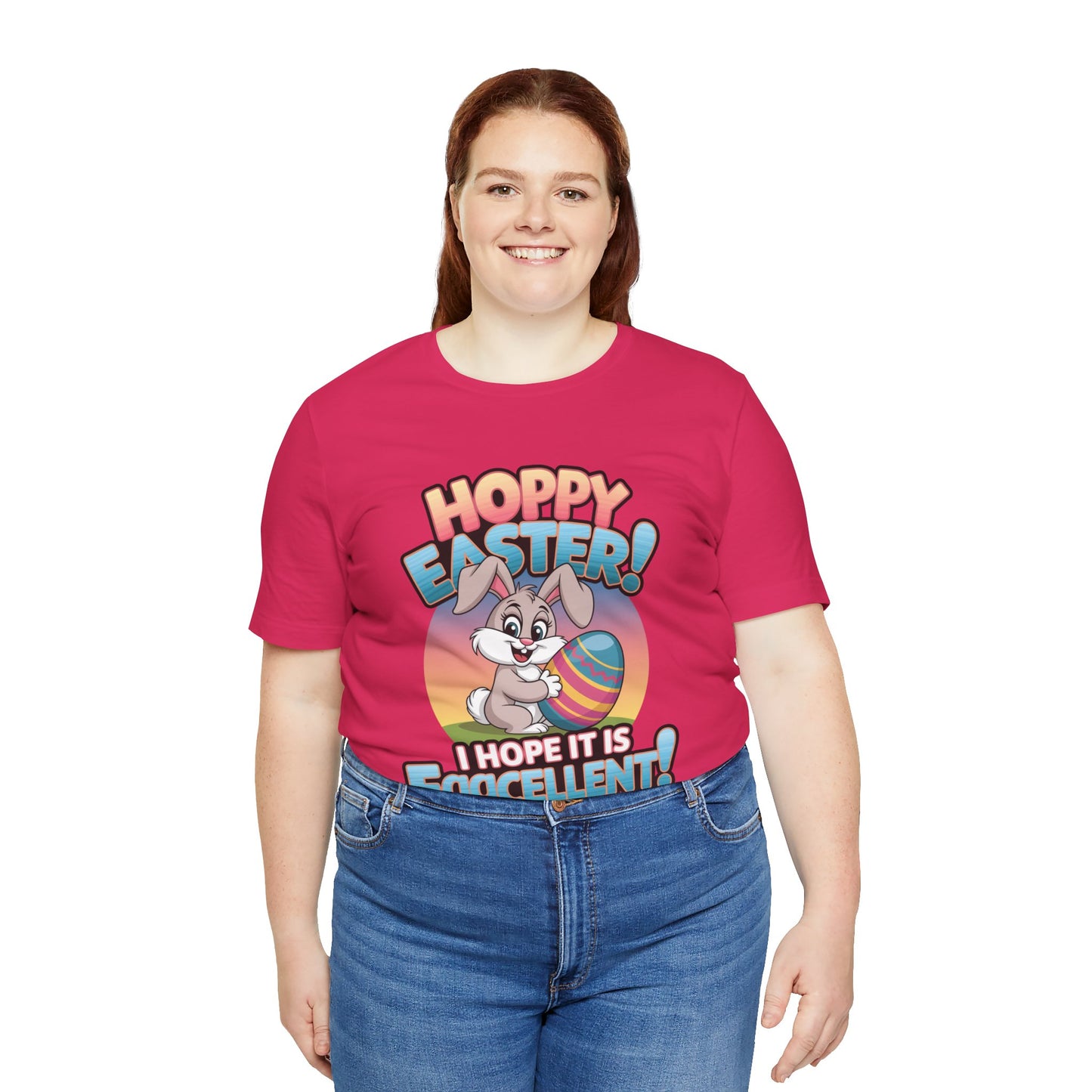 Happy Easter Unisex Tee Easter Shirt Easter Bunny T Shirt Easter Apparel Easter Bunny Outfit