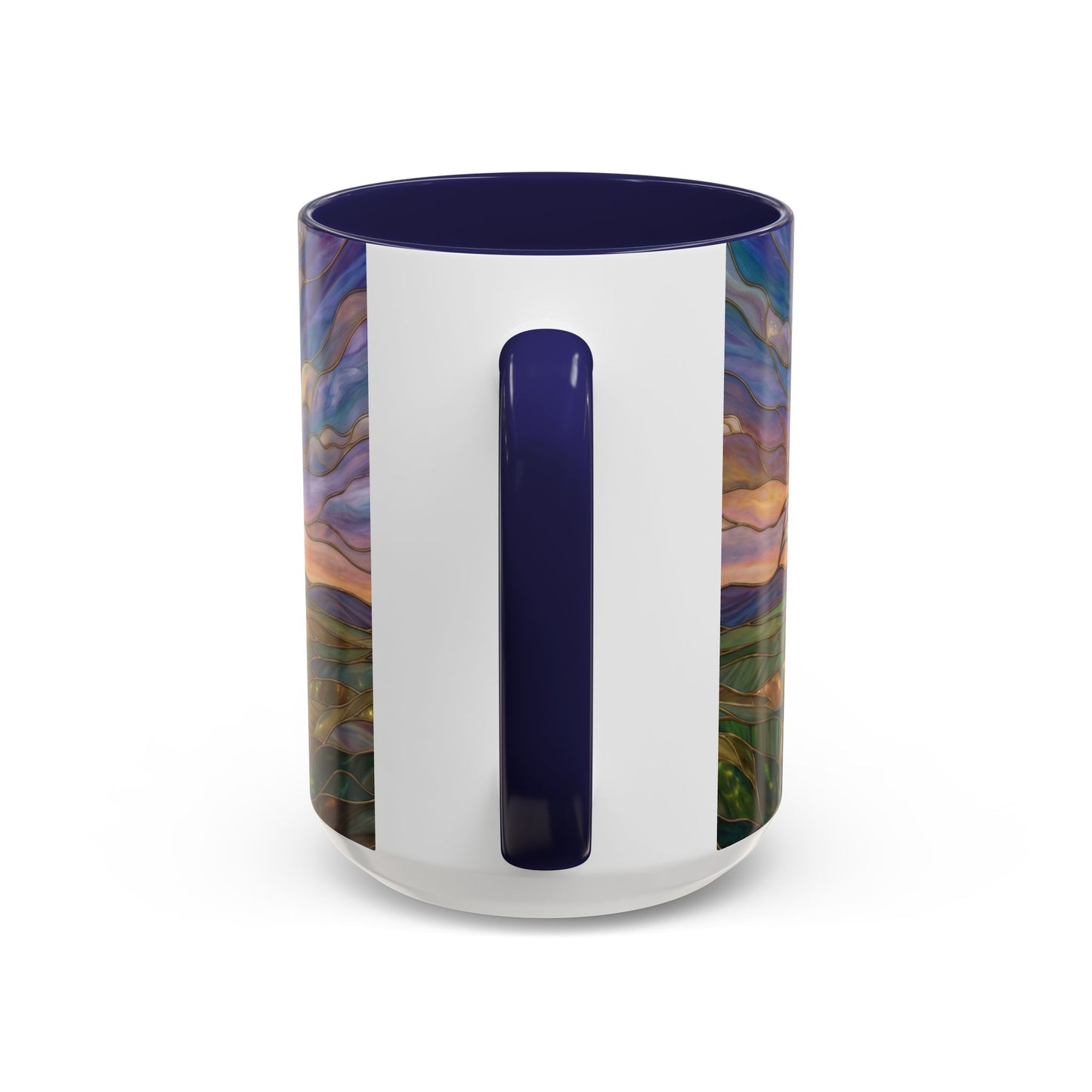 Stained Glass Horse Mug, Horse Coffee Mug, Running Horse Art Cup, Equestrian Gift Mug, Nature Art Mug, Horse Lover Gift