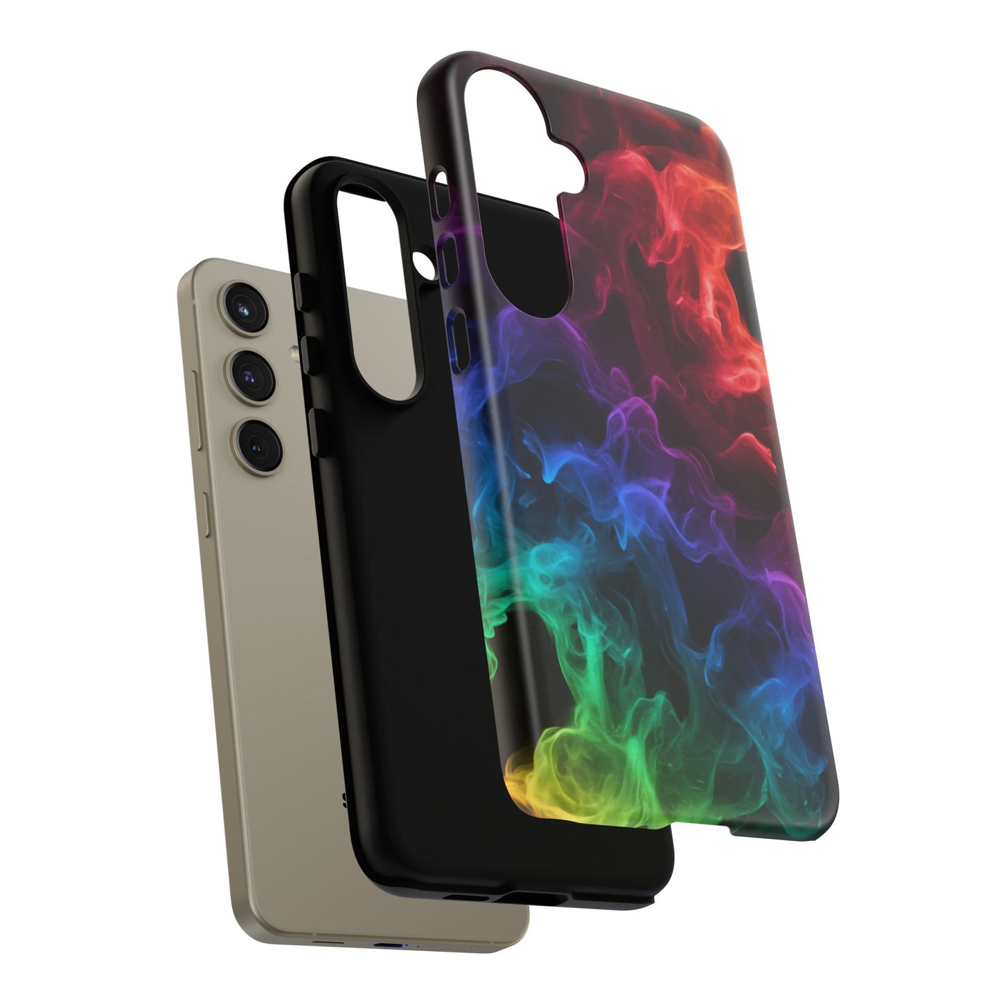 Samsung Tough Case - Colorful Smoke Design