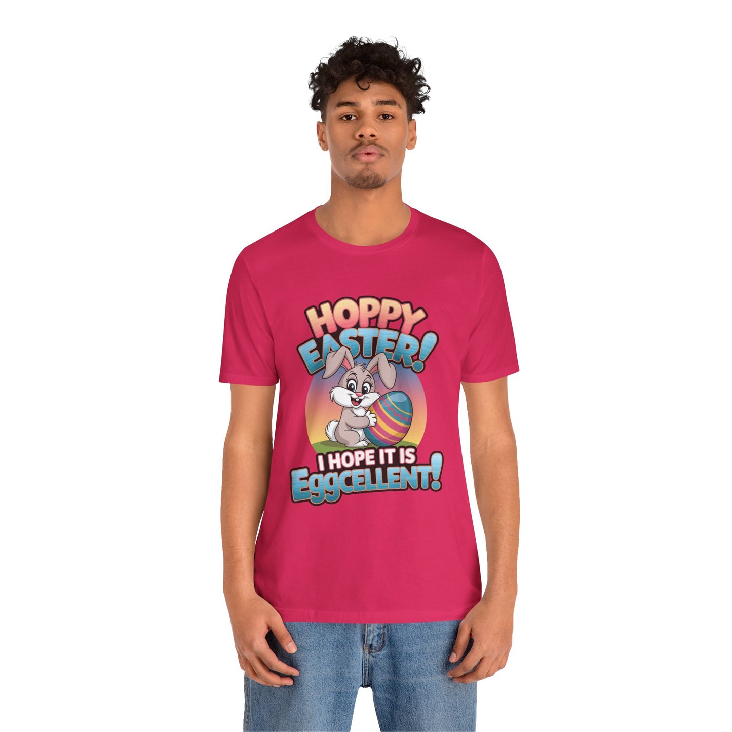 Happy Easter Unisex Tee Easter Shirt Easter Bunny T Shirt Easter Apparel Easter Bunny Outfit