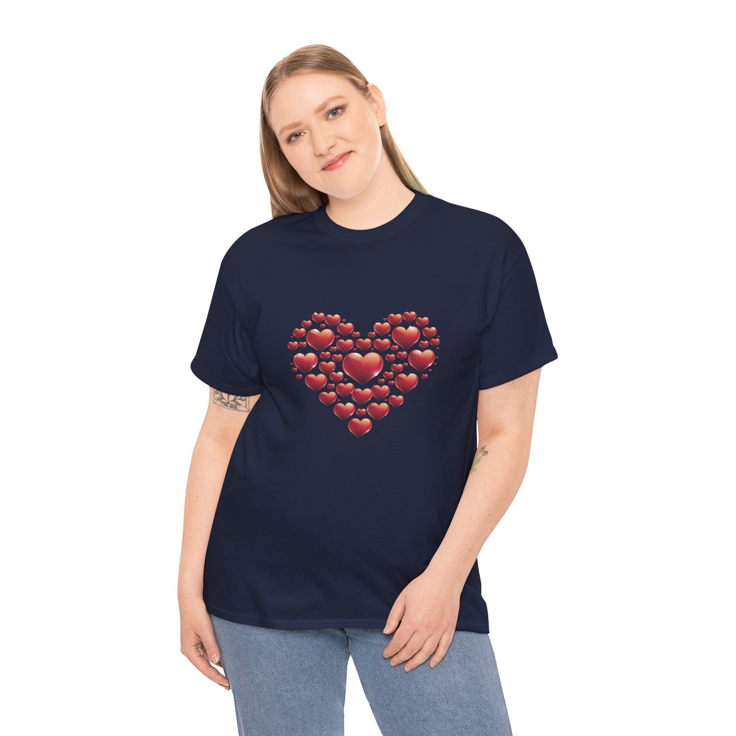 Heart Of Hearts Shirt, Minimal Valentine Shirt, Red Heart Graphic Tee, Love Aesthetic T Shirt, Valentine Gift Shirt