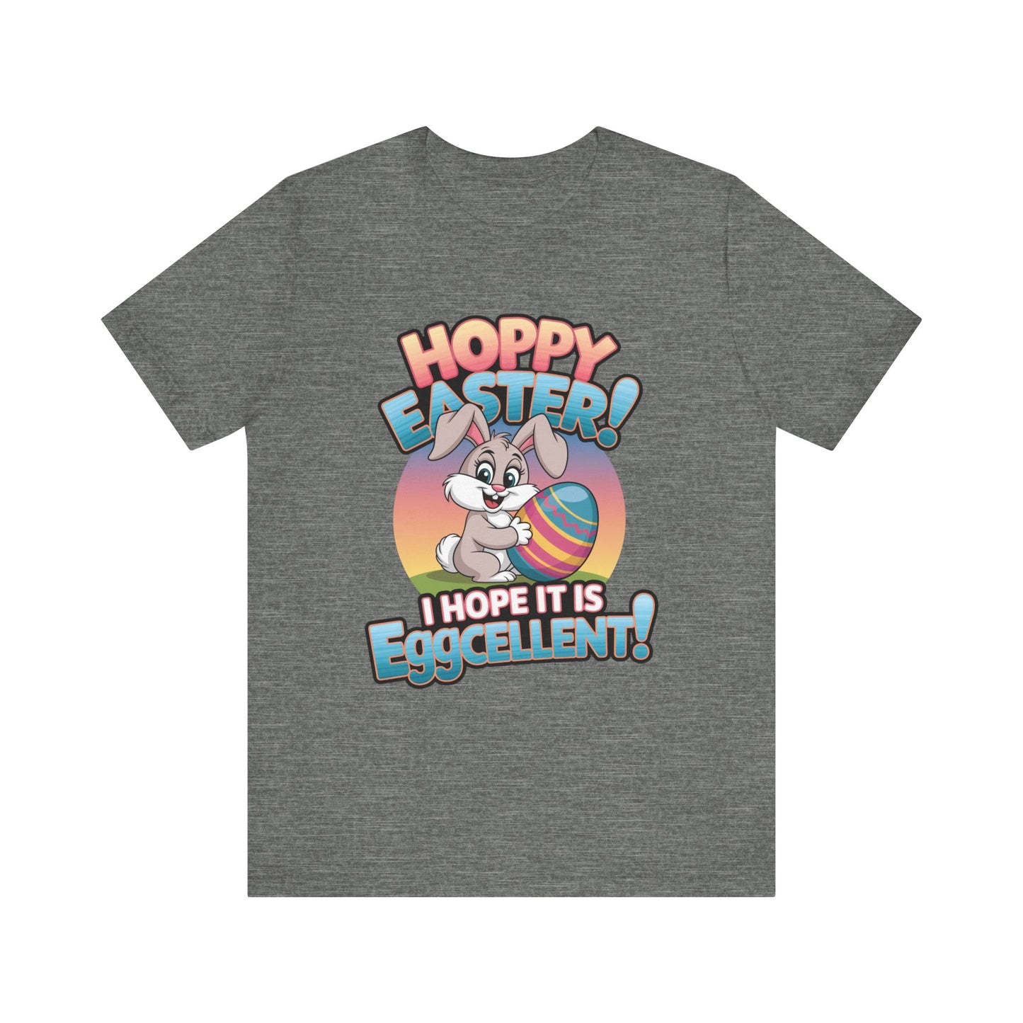 Happy Easter Unisex Tee Easter Shirt Easter Bunny T Shirt Easter Apparel Easter Bunny Outfit