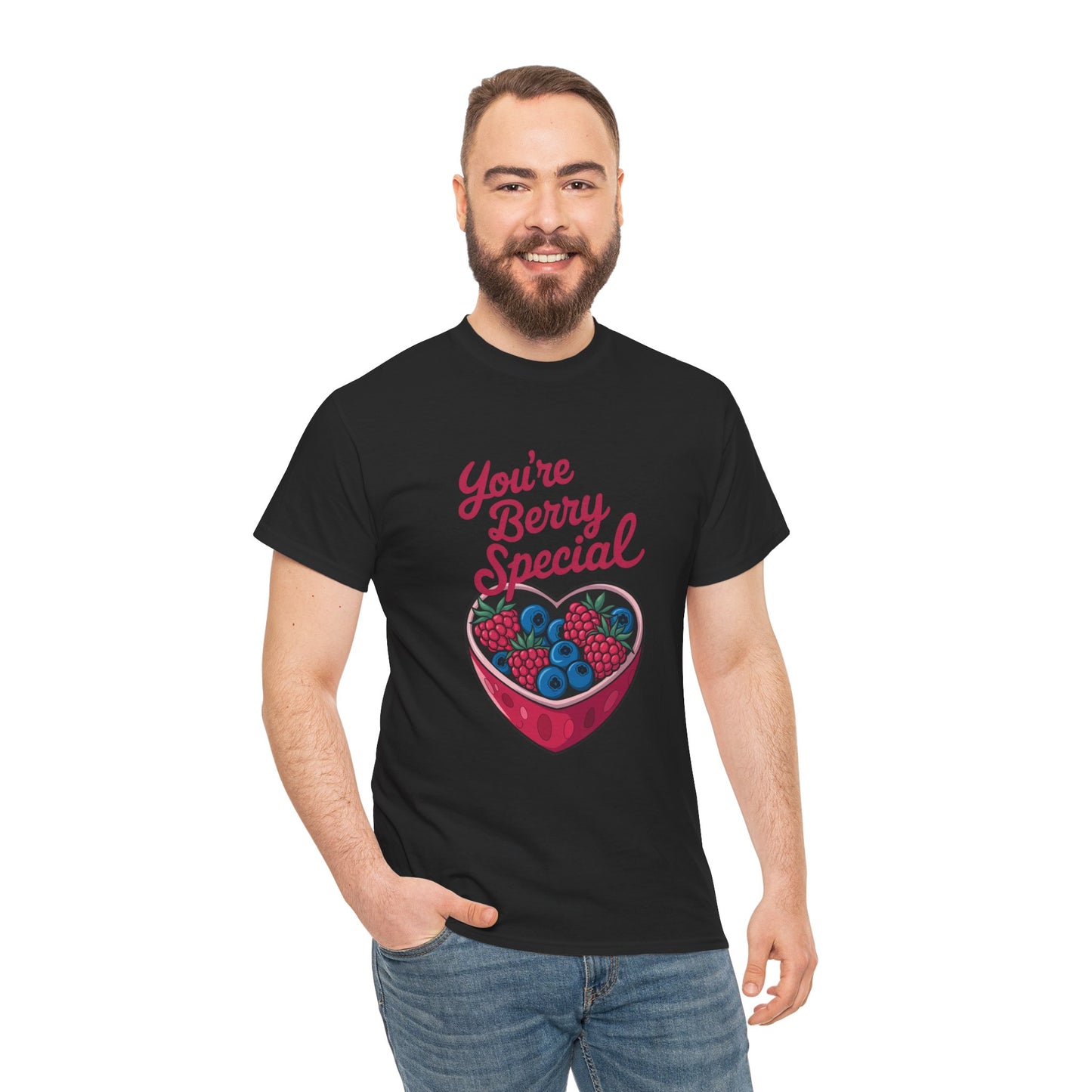 You’re Berry Special Shirt, Cute Valentine Shirt, Berry Pun T Shirt, Fruit Heart Graphic Tee, Valentine Gift Shirt, Love Pun Tee