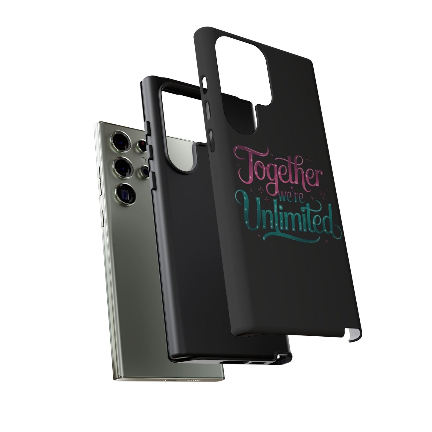 Samsung Case Musical Quote 'Together We're Unlimited' Musical Phone Case