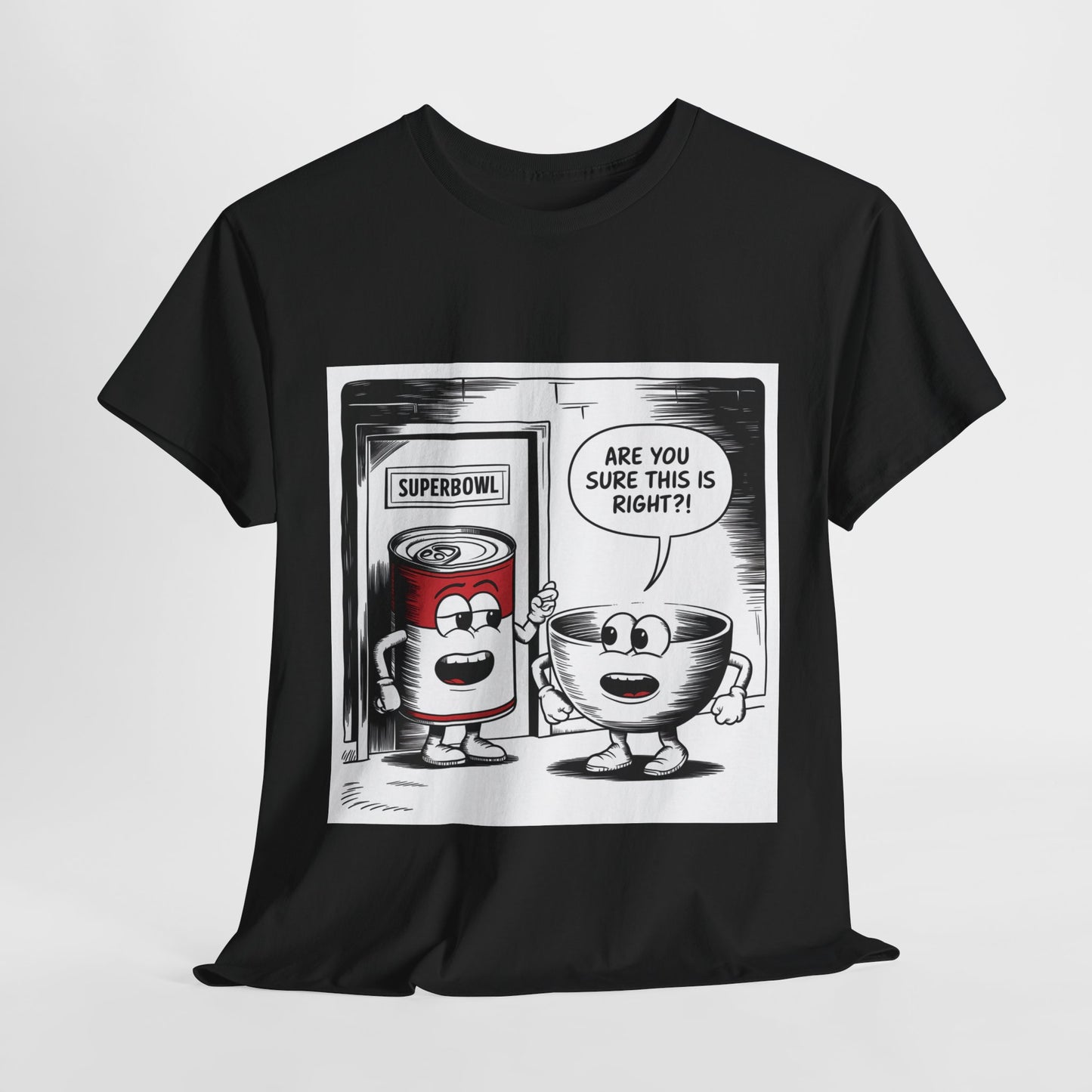 Comic Unisex Tee - Superbowl Design