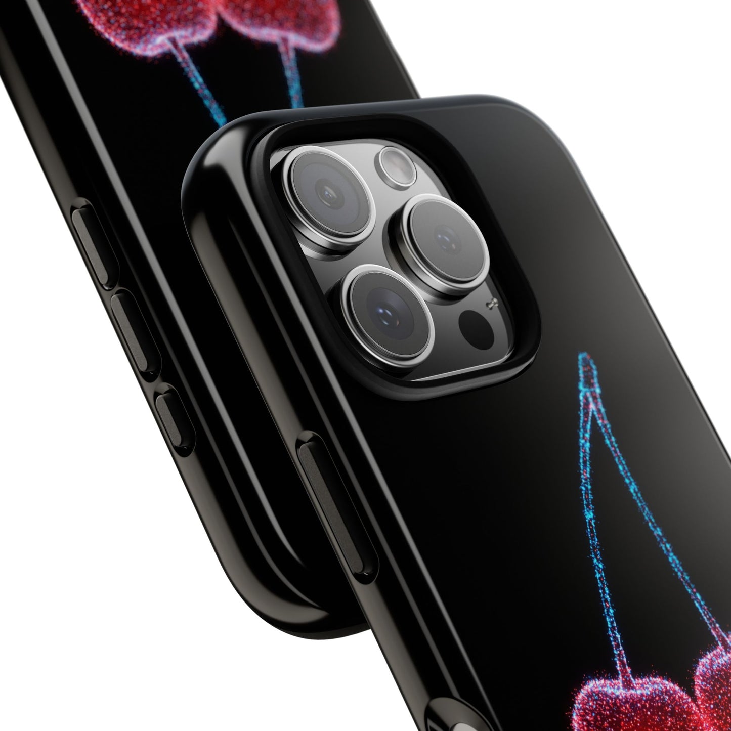 iPhone Case Bioluminescent Cherries Cherry Phone Case Cherry iPhone Case